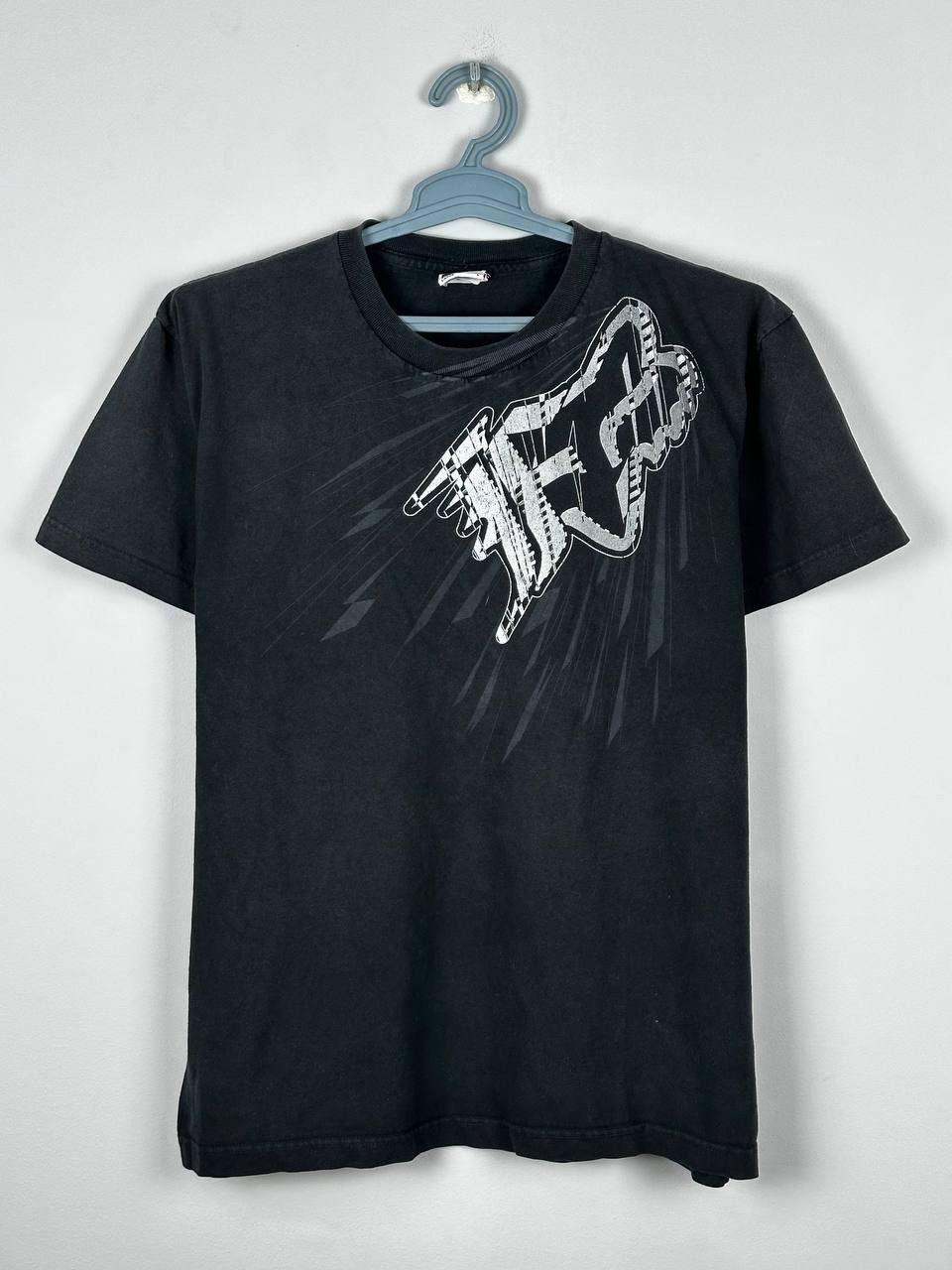 Fox Racing Vintage Grunge Fox Faded To Grey t-shirt Size US L / EU 52-54 / 3 - 1 Thumbnail