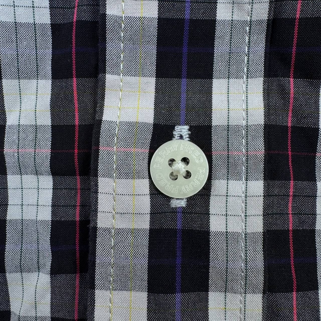 Fred Perry Fred Perry Checked Button Down Shirt Black White Mens Size S Size US S / EU 44-46 / 1 - 5 Thumbnail