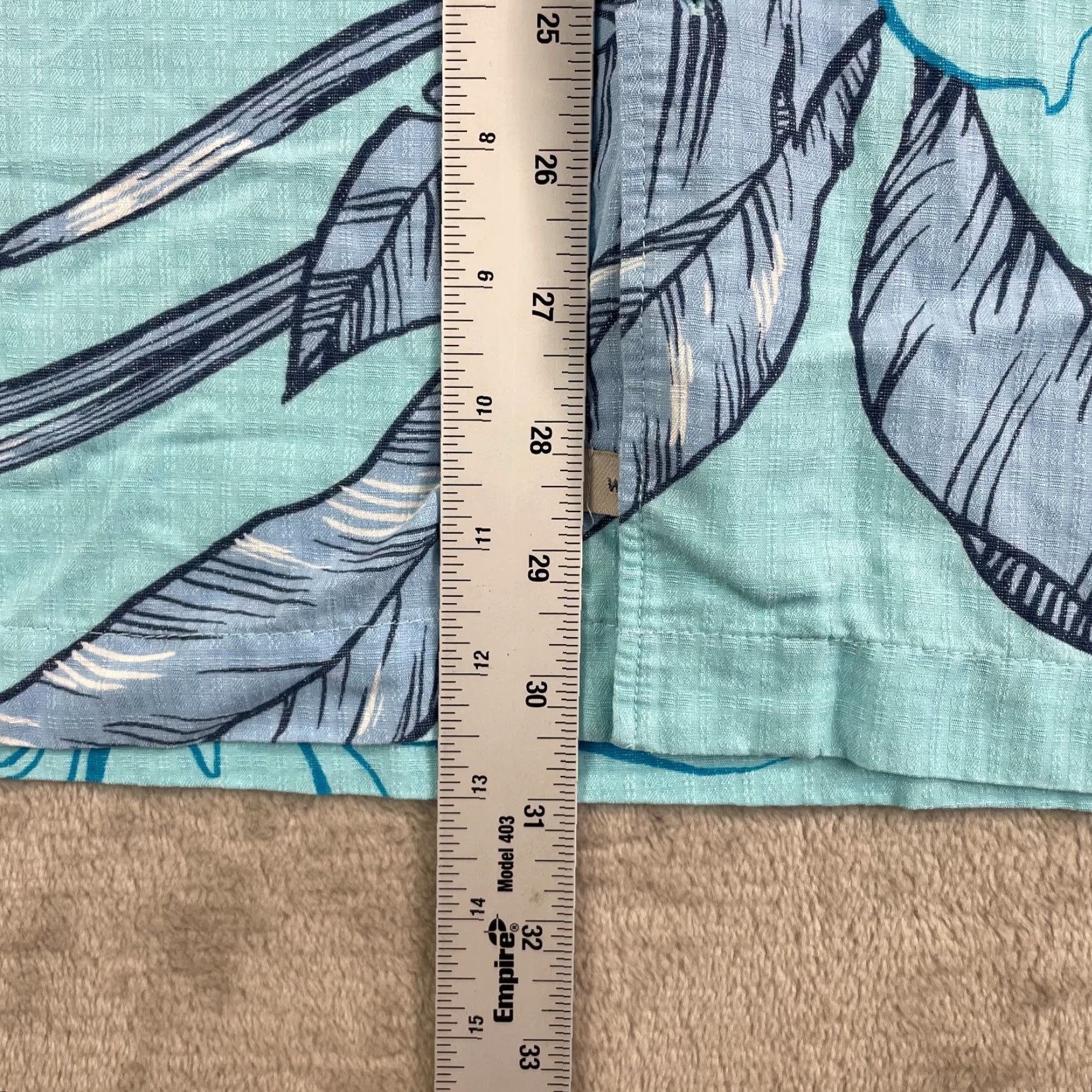 Quiksilver Quiksilver Waterman Shirt Men 2XL Blue Floral Hawaiian Short Sleeve NWOT Button-Up Collared Beach Tropical Surf Casual Mens Size US XXL / EU 58 / 5 - 6 Thumbnail