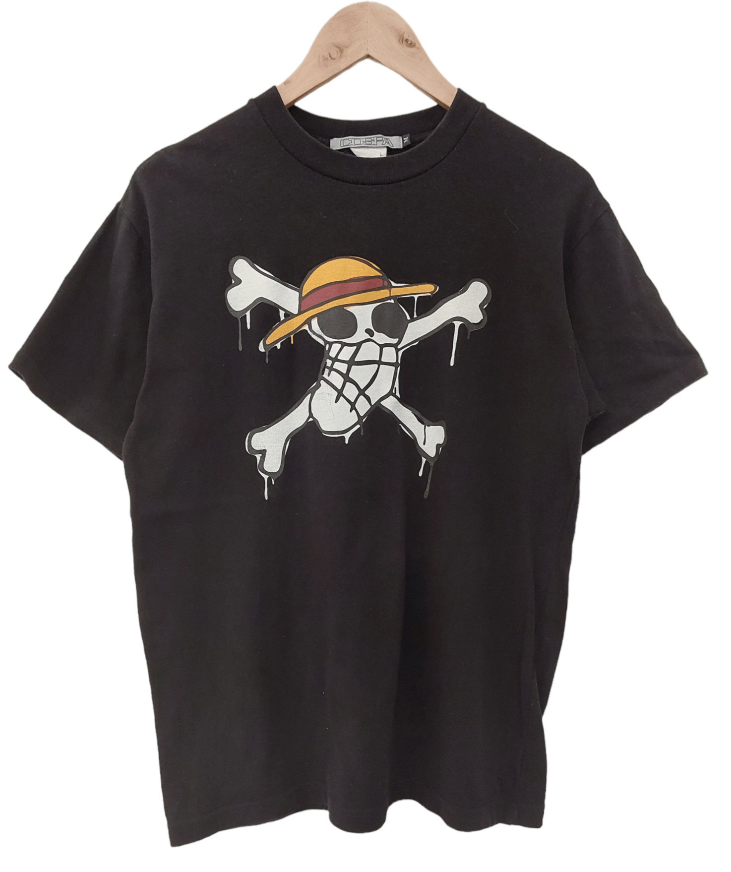 Anime VINTAGE ONE PIECE ANIME MUGIWARA FLAG T-SHIRT Size US M / EU 48-50 / 2 - 1 Thumbnail