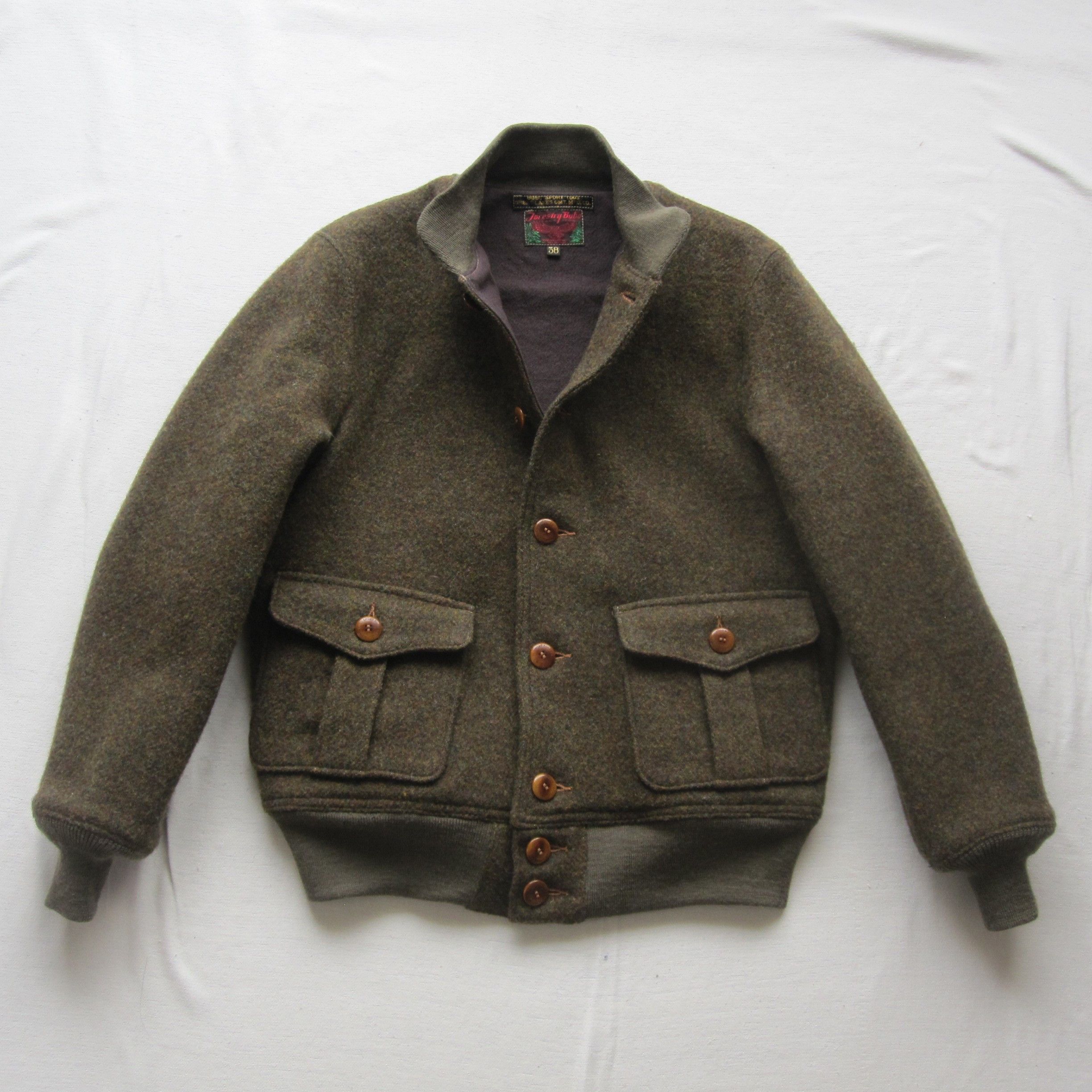Freewheelers “SKAGIT" WOOL JACKET 38 Size US L / EU 52-54 / 3 - 8 Thumbnail