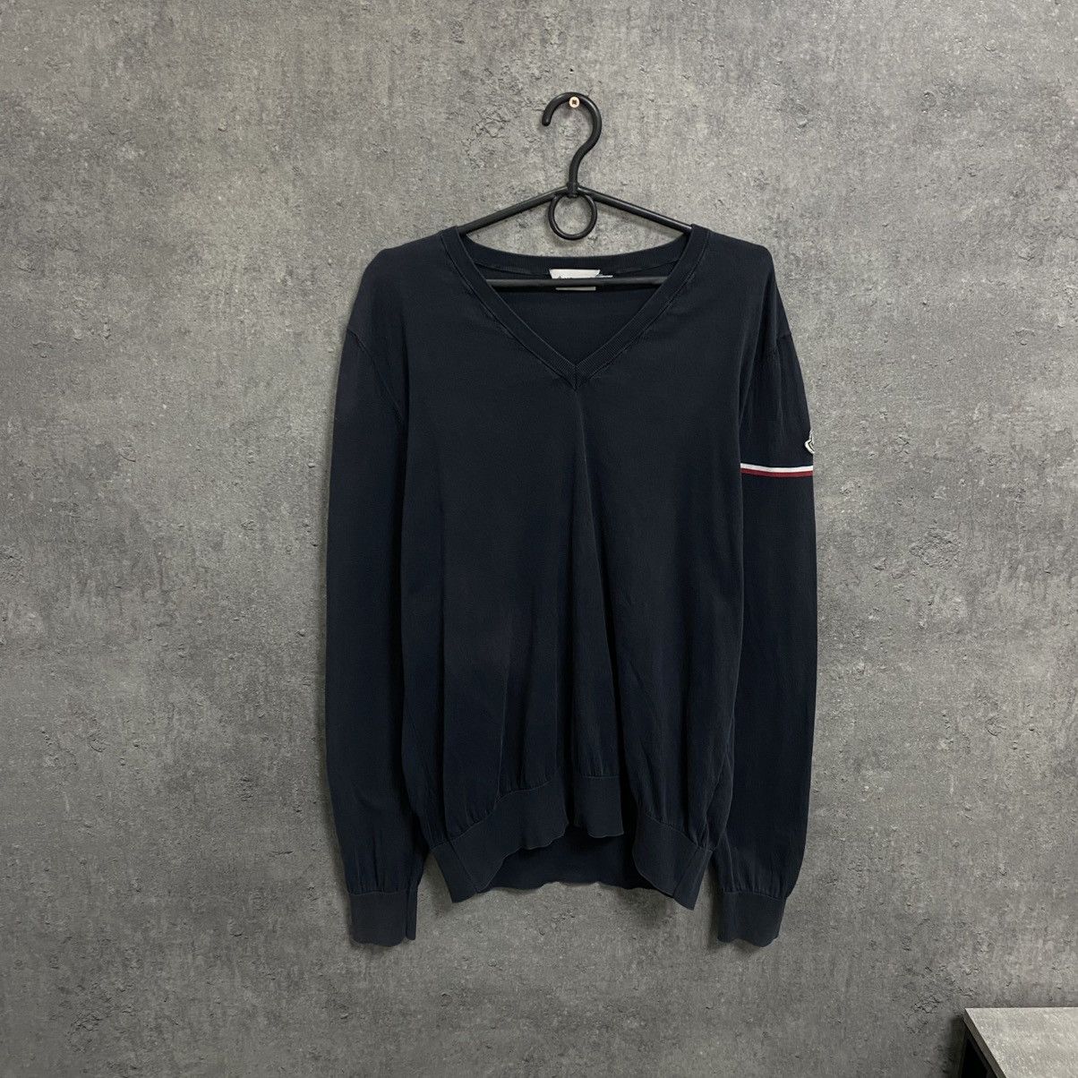 Moncler Vintage Moncler Jumper Cardigan Size US XL / EU 56 / 4 - 1 Thumbnail
