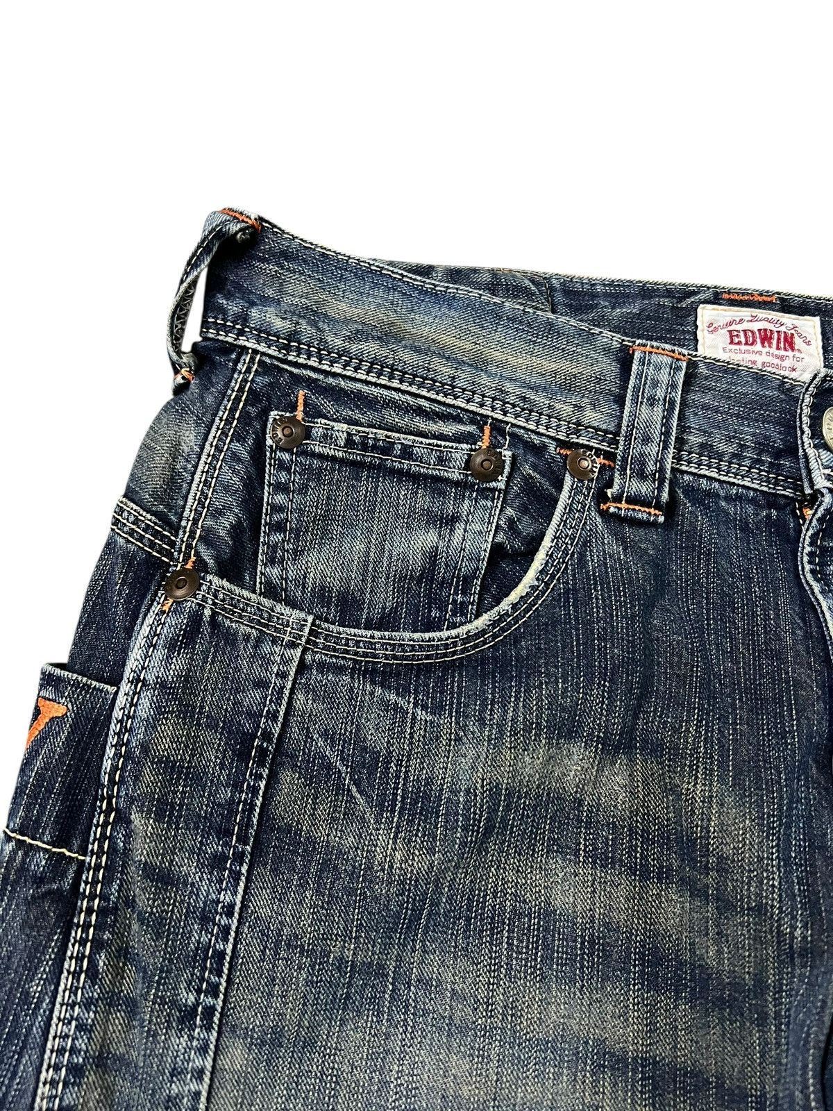 Edwin Edwin Exclusive Vintage XV Embroidery Mud Wash Jean Size US 32 / EU 48 - 11 Thumbnail