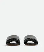 Bottega Veneta o1n1vont0824 Cushion Slides in Black Size US 12 / IT 42 - 3 Thumbnail