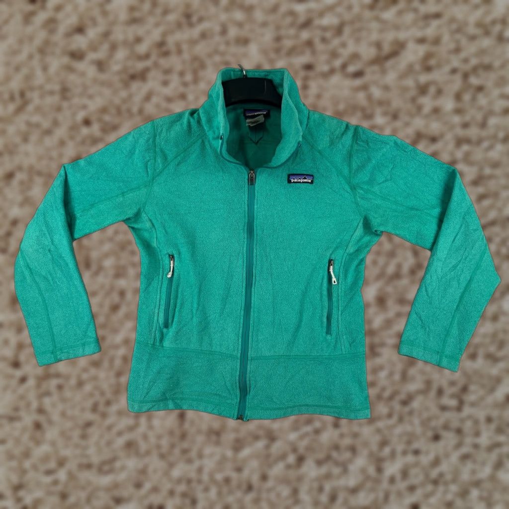 Patagonia Patagonia Jacket Womens XS Green Fleece Mock Neck Cozy Size XS / US 0-2 / IT 36-38 - 1 Thumbnail