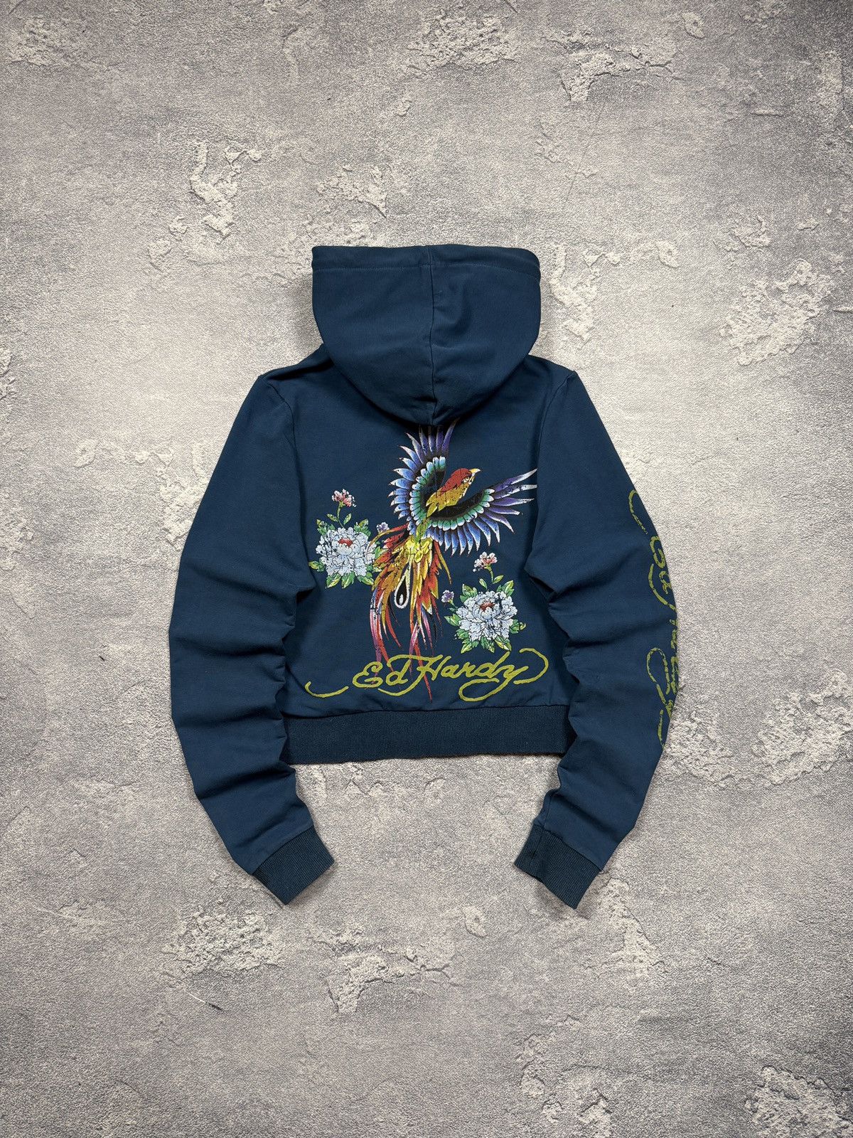 Ed Hardy Vintage Y2K Ed Hardy Flower Print Track Suit Size L / US 10 / IT 46 - 3 Thumbnail