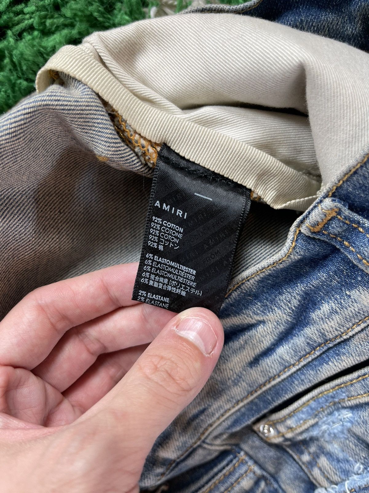 Amiri Amiri Flame Jeans Size US 30 / EU 46 - 5 Thumbnail