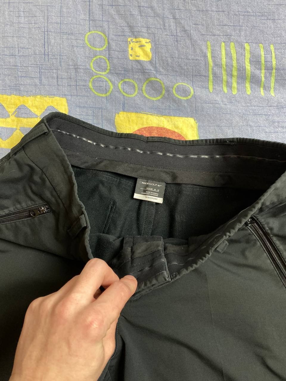 Nike Vintage Nike Trousers Chino Logo Swoosh Y2K Size US 34 / EU 50 - 10 Thumbnail