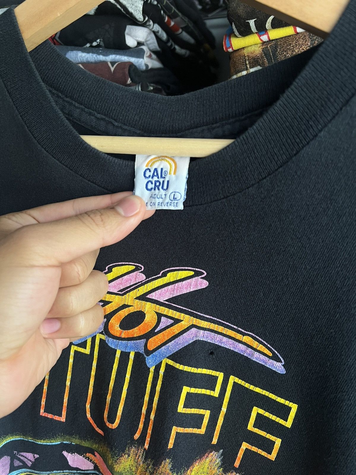 NASCAR 1993 Jeff Gordon Hot Stuff Single Stitch Motorsport Tee Size US L / EU 52-54 / 3 - 2 Thumbnail