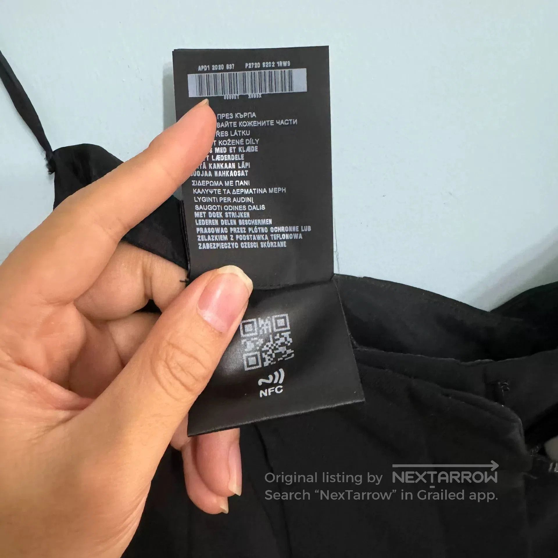 Prada Prada Women's Black Casual Pants 44. Size 41" - 7 Thumbnail