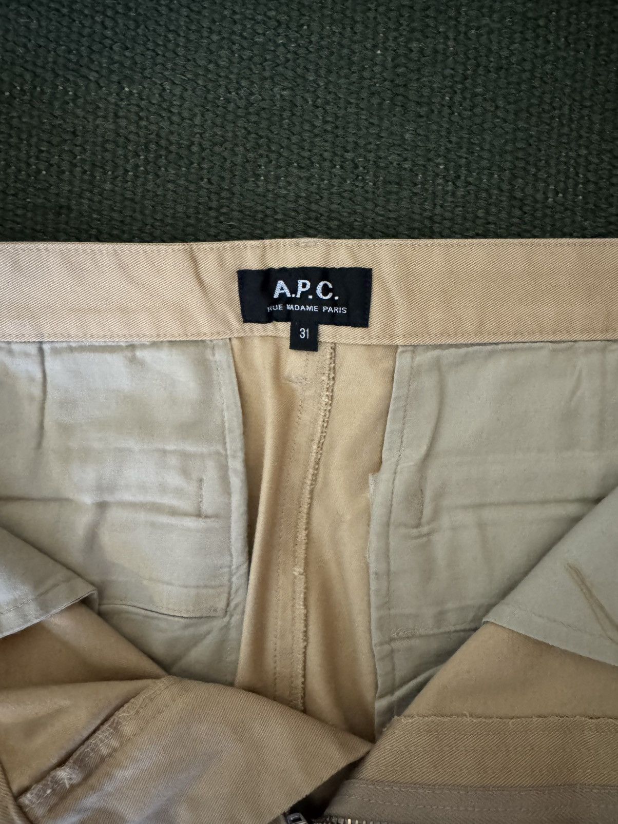A.P.C. Beige A.P.C. Ville Chinos Size US 31 - 2 Thumbnail
