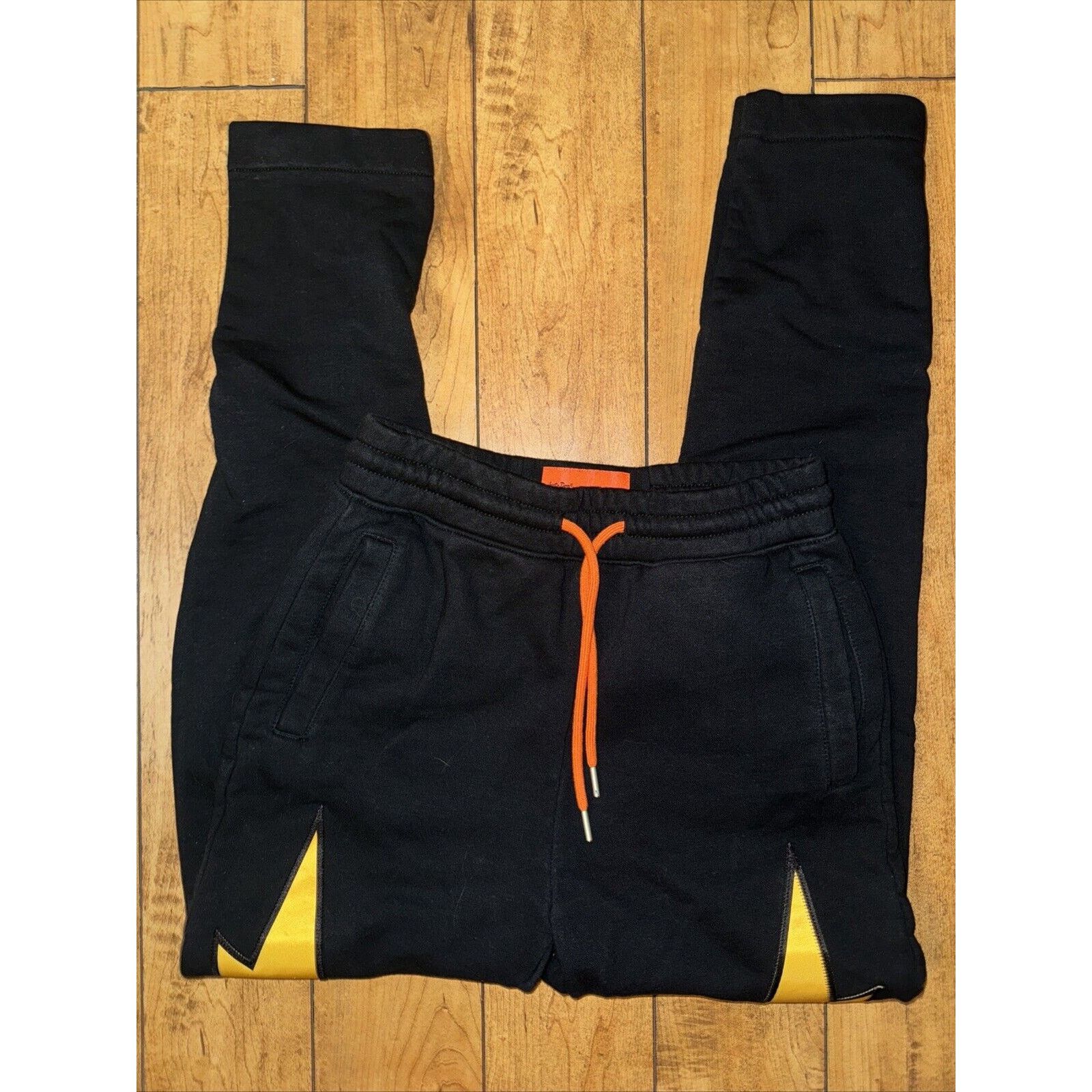 Just Don Just Don Sweatpants 28x32 Small Black Lighting Bolt Size US 28 / EU 44 - 3 Thumbnail