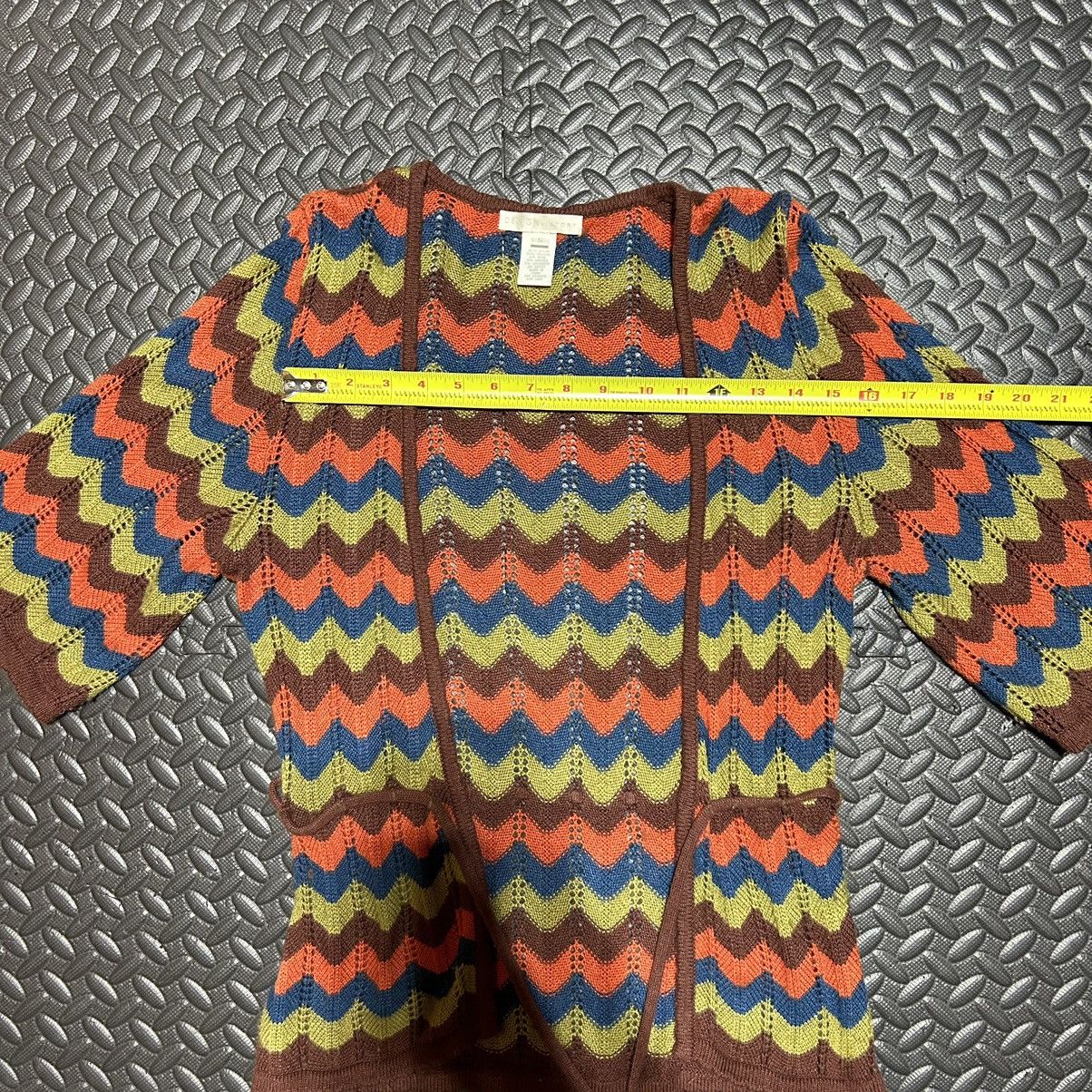 Designer × Other Design History Cardigan Knit Sweater Crochet Belted Small Size S / US 4 / IT 40 - 5 Thumbnail