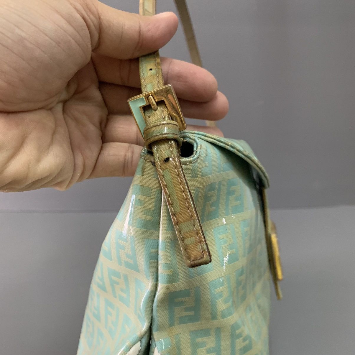Fendi Fendi Zucchino Baguette Bag Size ONE SIZE - 11 Thumbnail
