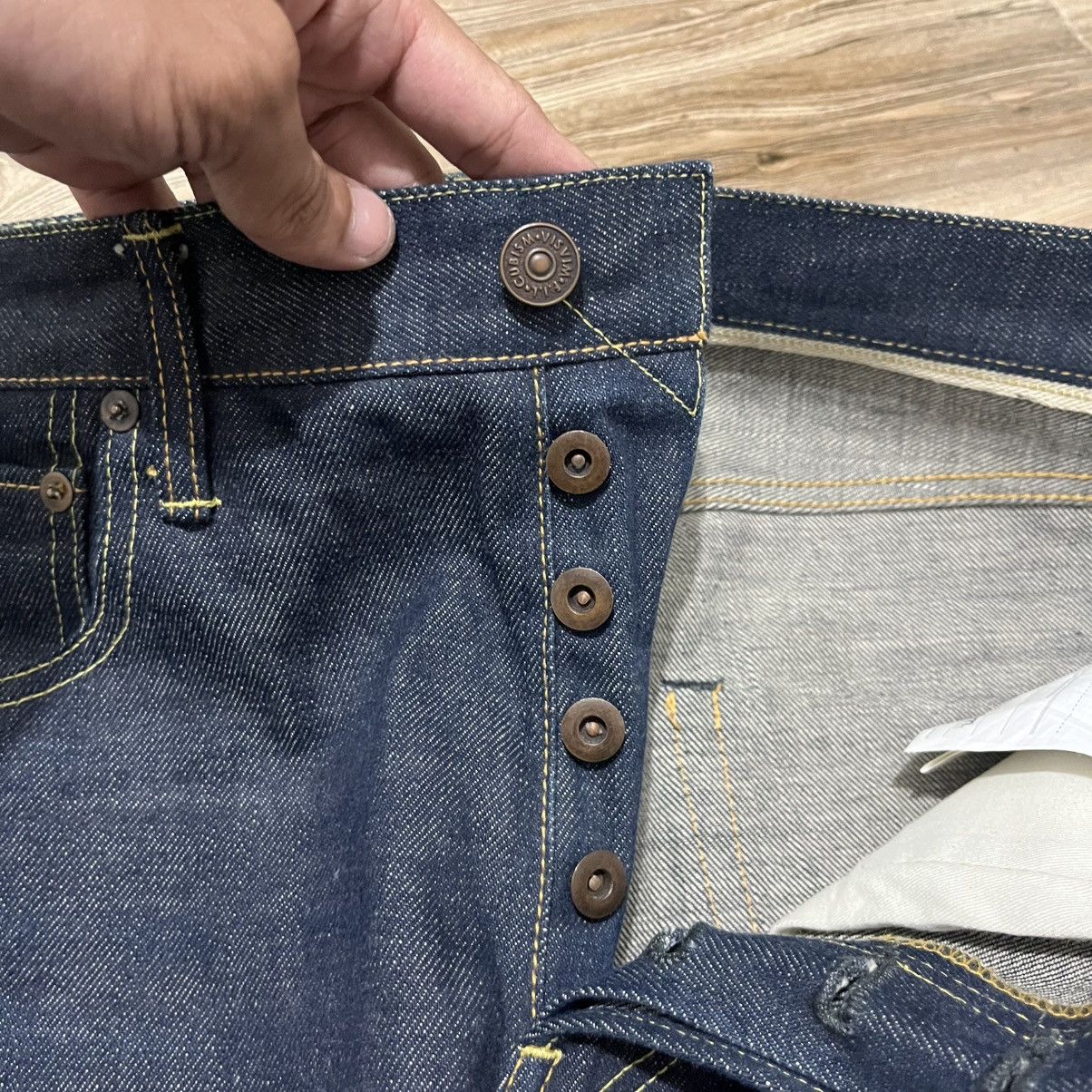 Visvim VISVIM Social Sculpture Selvedge Raw Japanese Denim Size US 31 - 7 Thumbnail