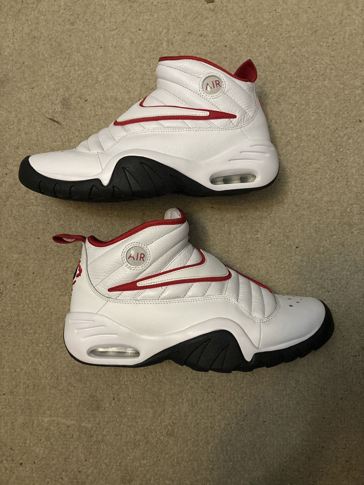 image of Nike N’Destrukts Dennis Rodman Signature Shoe in White, Men's (Size 10)