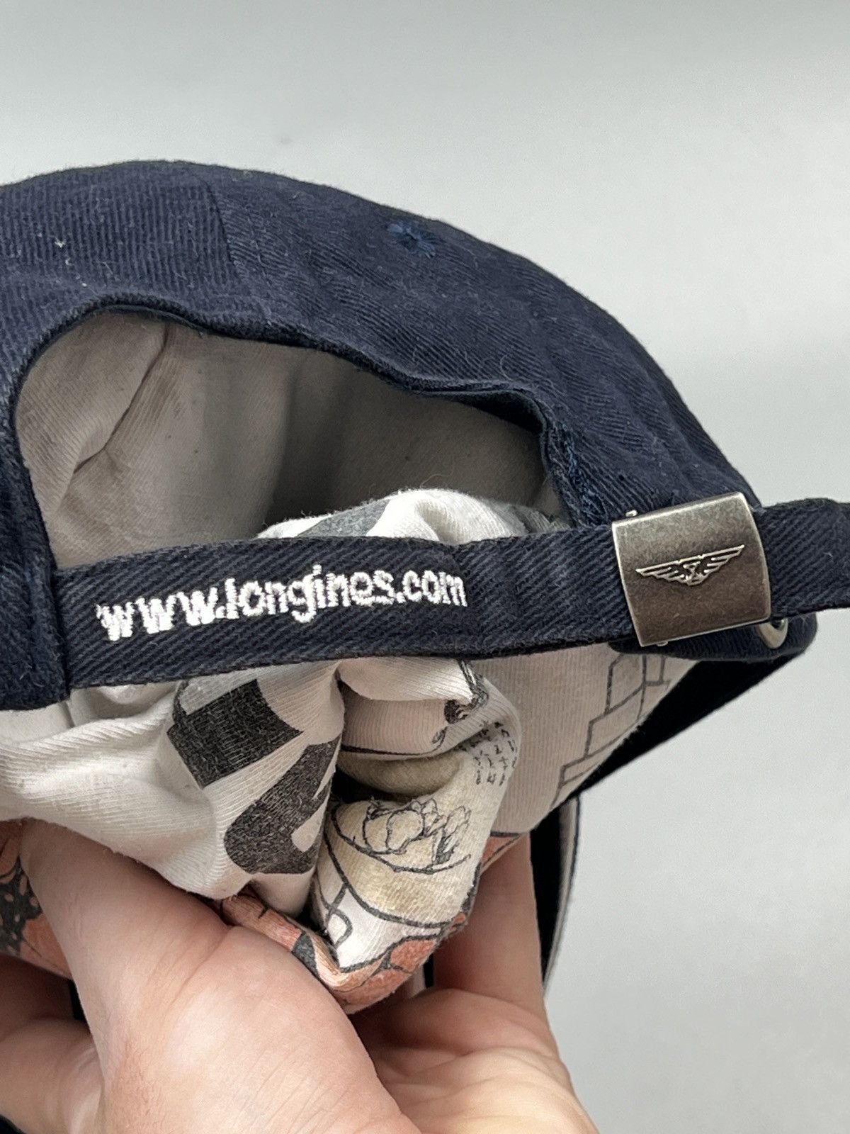 Longines Longines Navy Blue Baseball Cap Hat (Y0471) Size ONE SIZE - 6 Thumbnail
