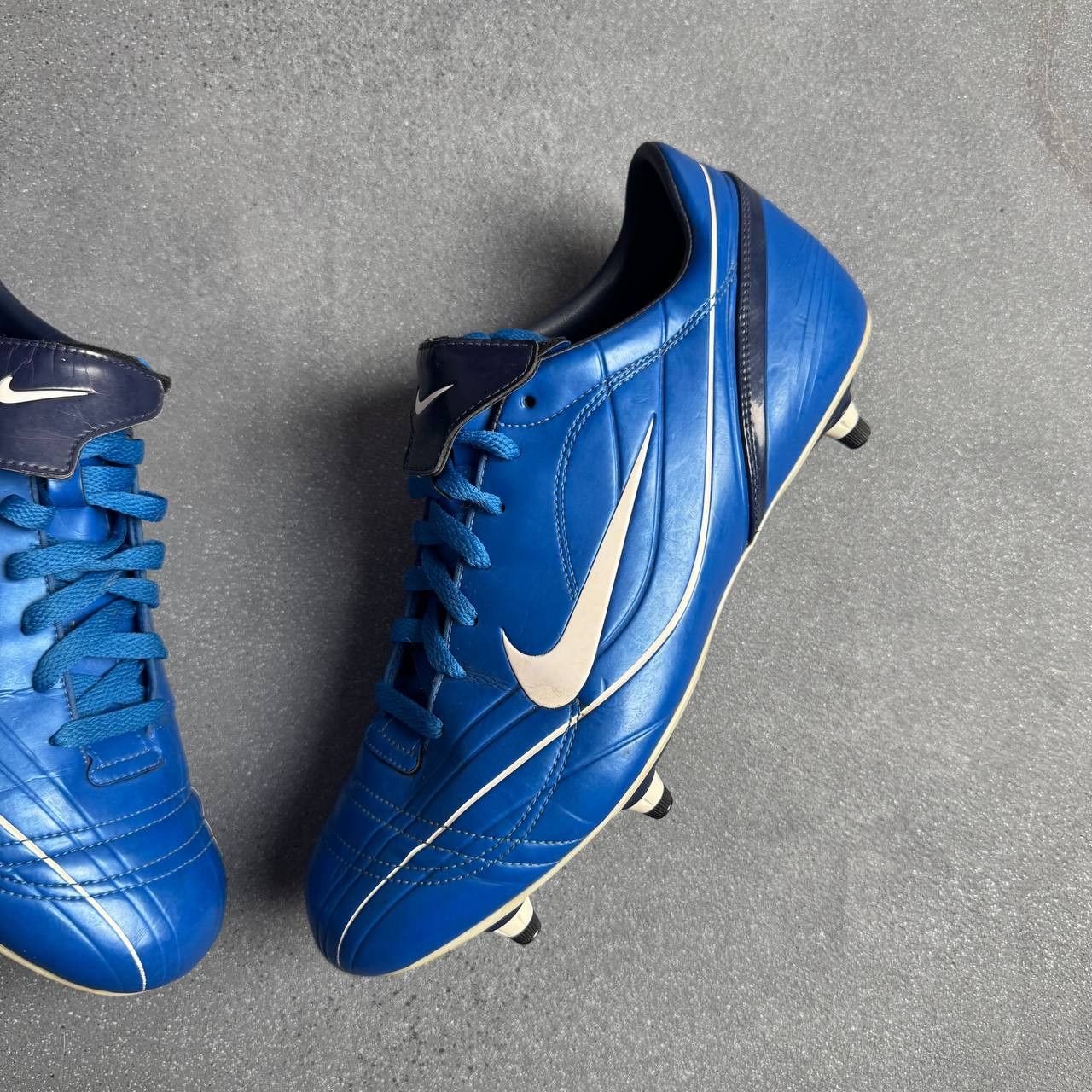 Nike × Vintage Nike Vapop SG Vintage Soccer Football Cleats Size US 13 / EU 46 - 7 Thumbnail