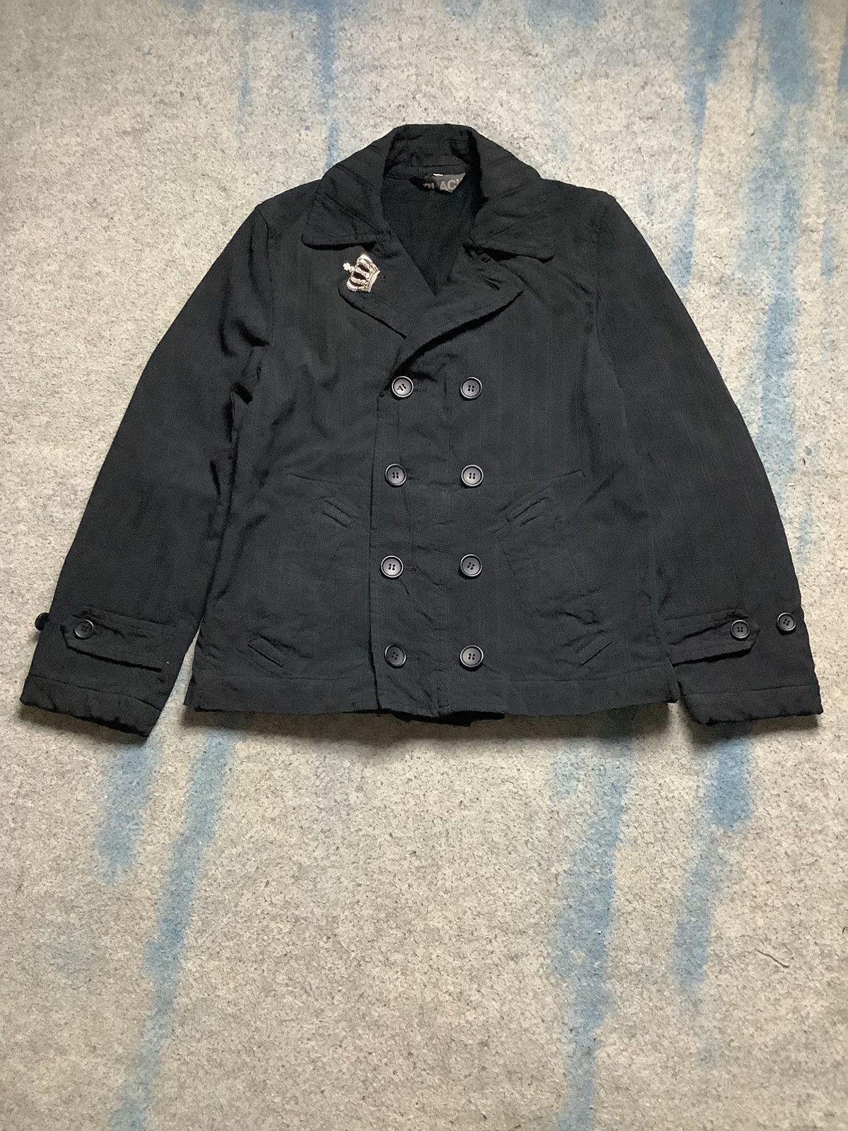 Comme des Garcons × Comme des Garcons Black × Comme des Garcons Homme Plus COMME DES GARCONS BLACK Double AD2018 1B-C005 Size US S / EU 44-46 / 1 - 1 Thumbnail