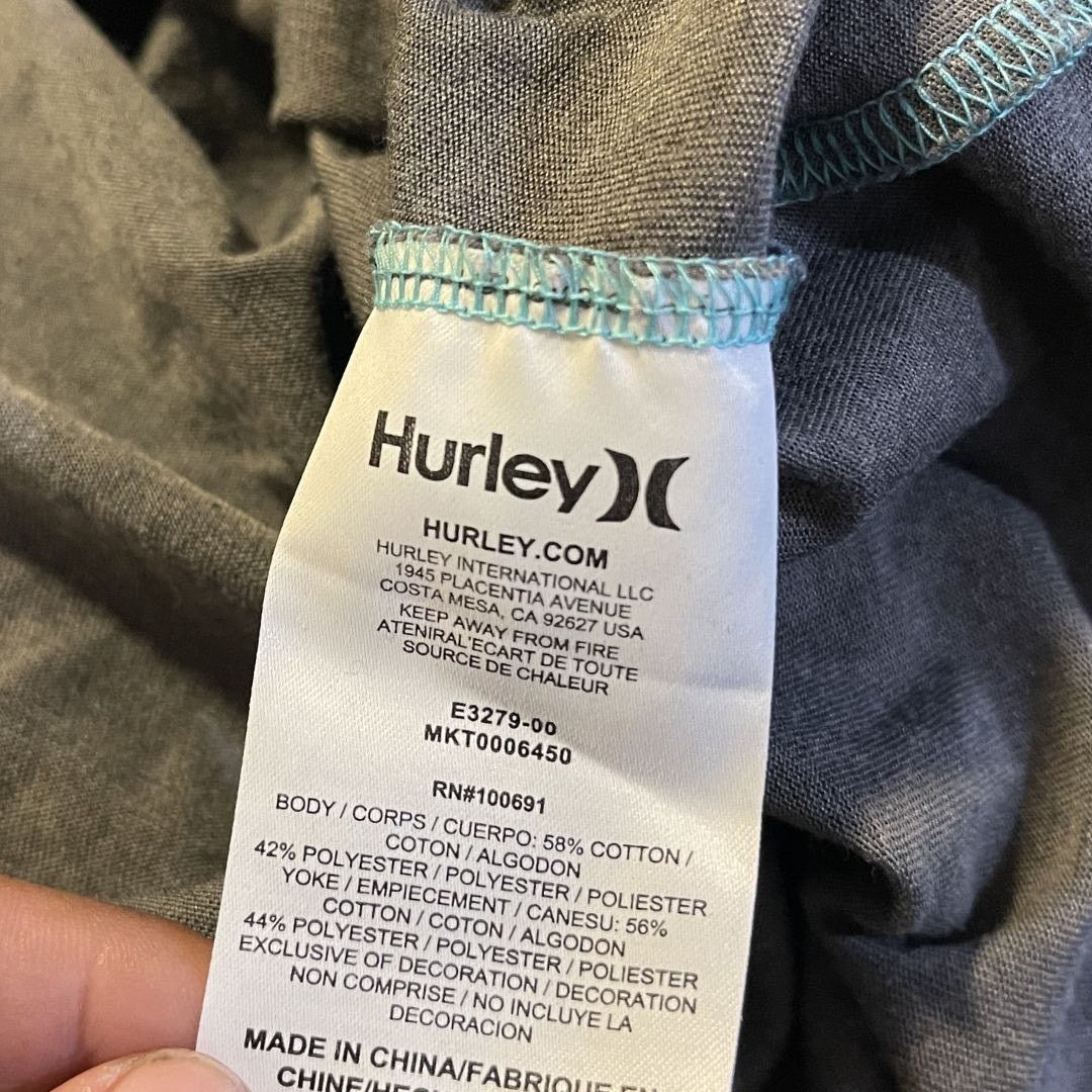 Hurley Button Polo Two Tone Shirt XL Streetwear Beach Casual Wear Size US XL / EU 56 / 4 - 4 Thumbnail