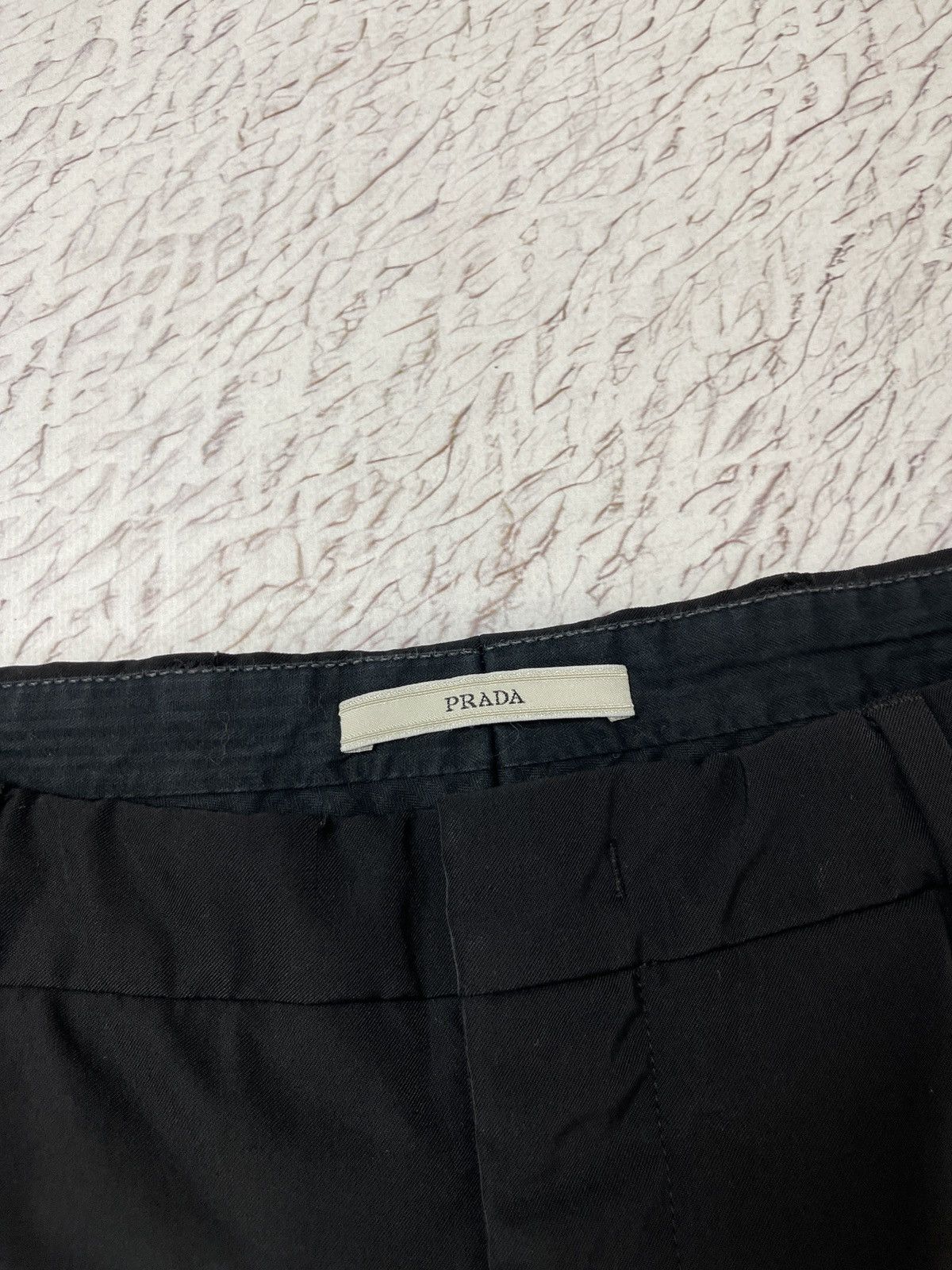 Prada Prada nylon black flared pants made in Italy size 42 Size 28" / US 6 / IT 42 - 9 Thumbnail