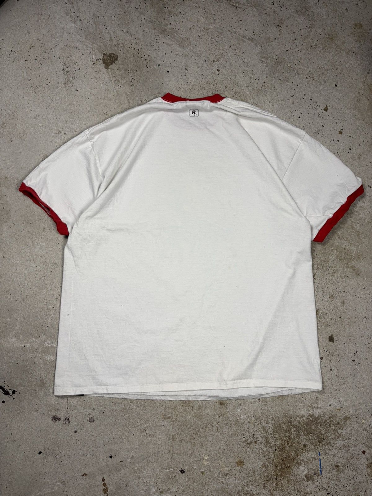 Rockstar Games Rockstar Grand Theft Auto 5 V Promo Tee White Space Rangers Size US XXL / EU 58 / 5 - 2 Thumbnail