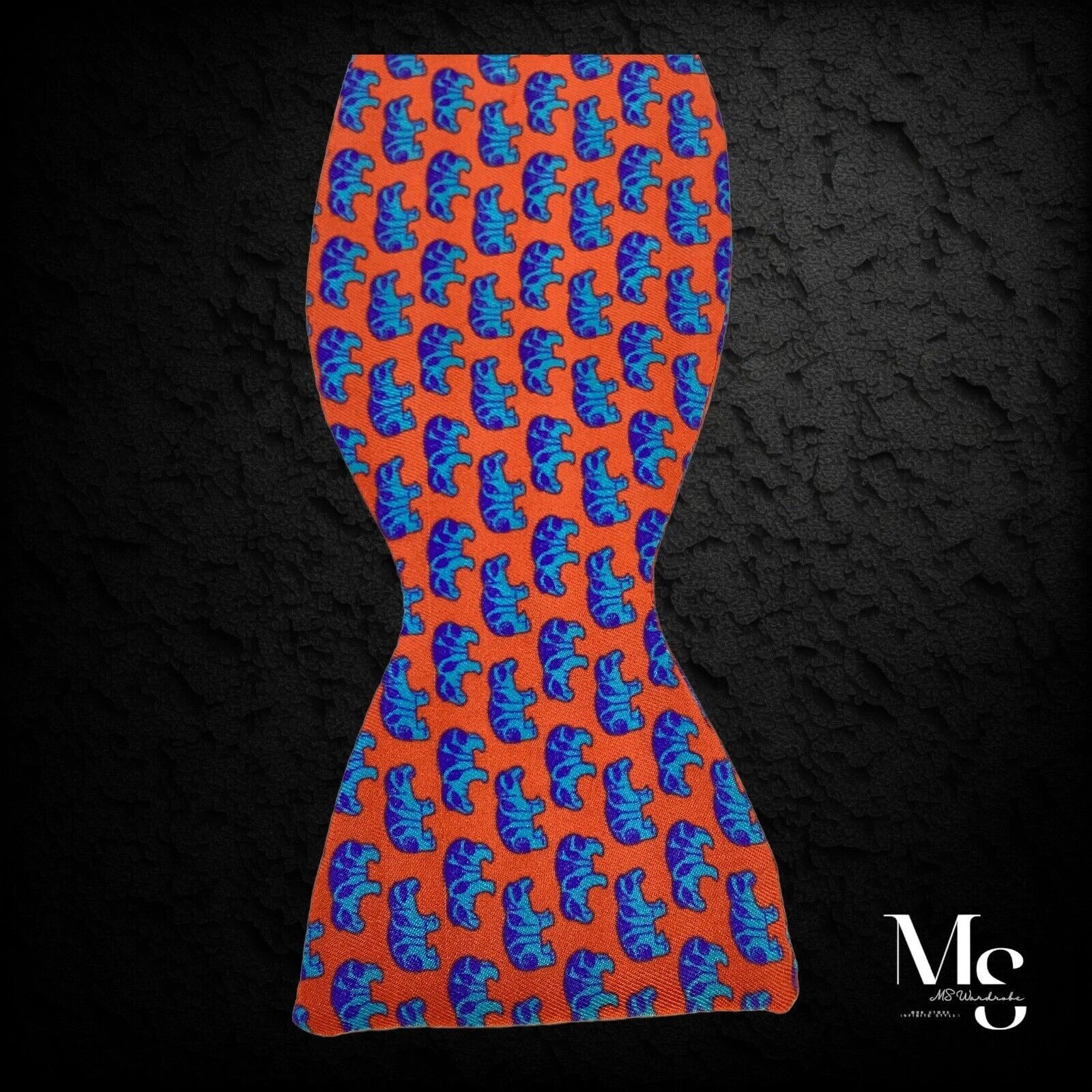 Other THE METRPOLITAN MUSEUM Of Art Flame Animal Print Self Bow Ti Size ONE SIZE - 3 Thumbnail