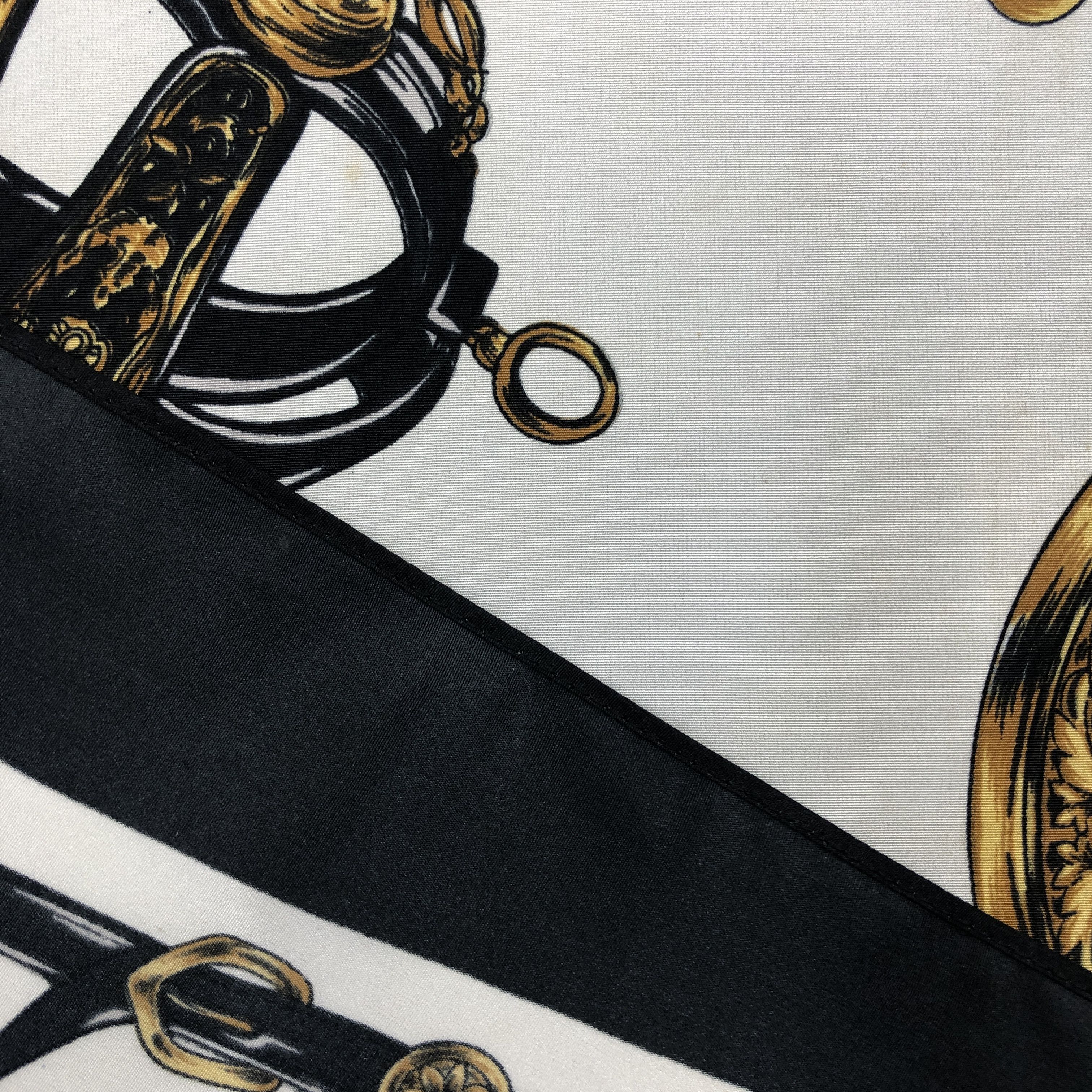 Japanese Brand Vintage Horse SILK Scarf Twill Stole Wraps Scarves Size ONE SIZE - 8 Thumbnail