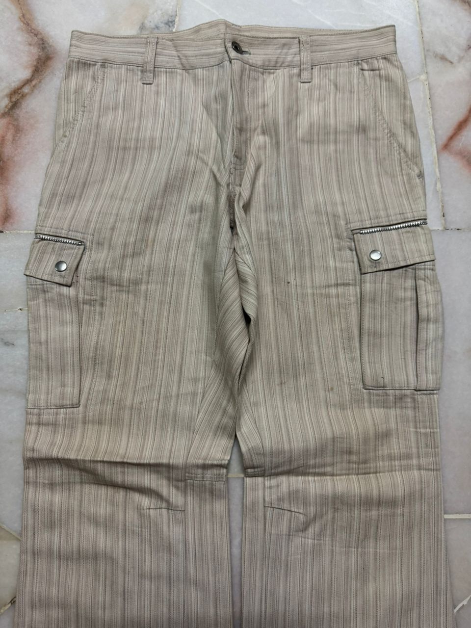 Tornado Mart 💥Flared💥Insane 90s Style SemanticDesign Plaid Dirty Bootcut Size US 30 / EU 46 - 3 Thumbnail