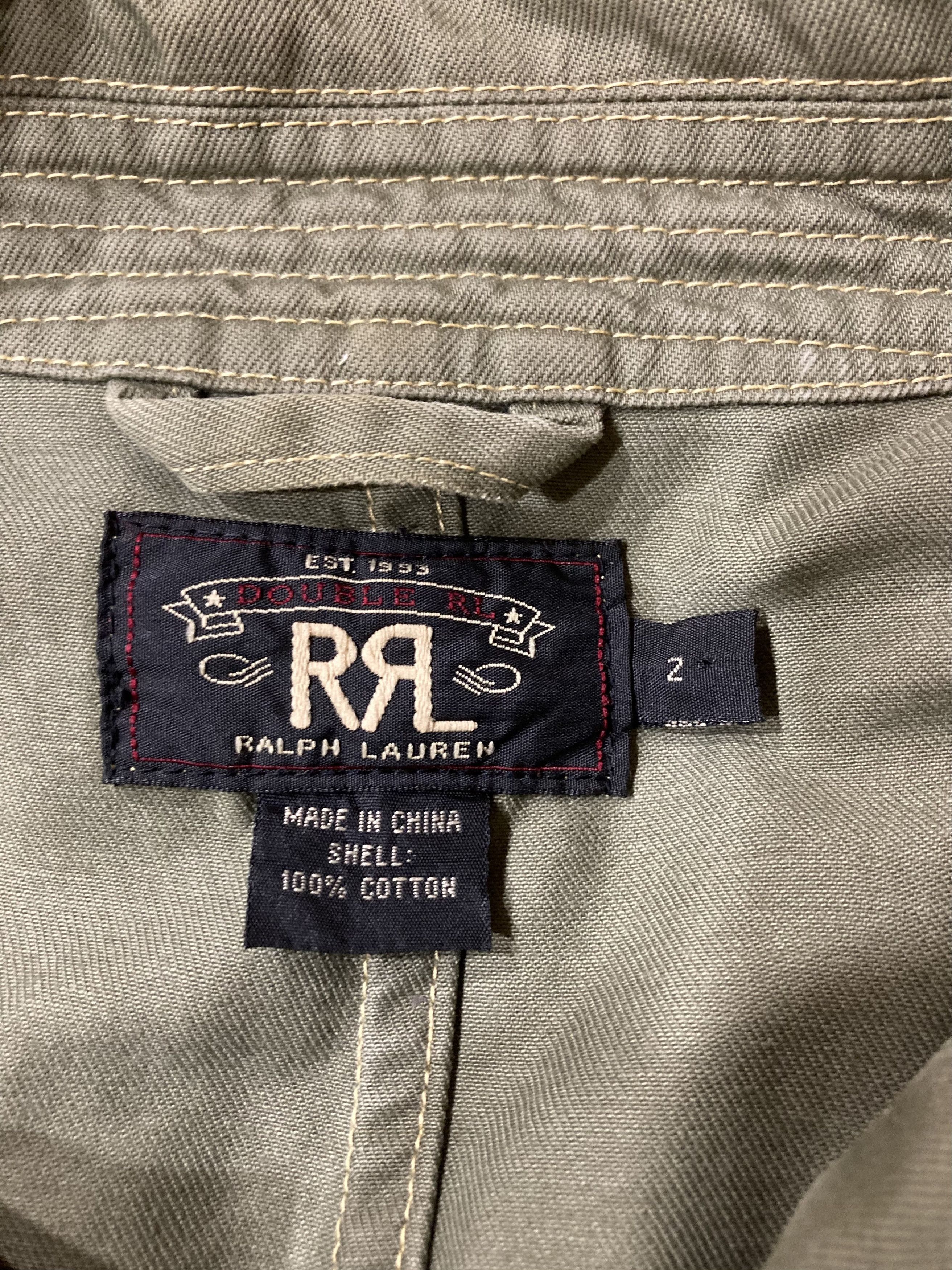 RRL Ralph Lauren Rare Ralph Lauren Double RL Iconic Military Field Jacket Size XS / US 0-2 / IT 36-38 - 7 Thumbnail