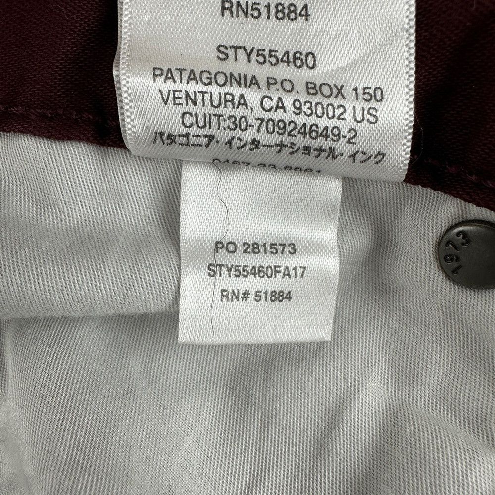 Patagonia Patagonia Wine Slim Hiking Pants Women’s Size 10 US Size 32" / US 10 / IT 46 - 9 Thumbnail