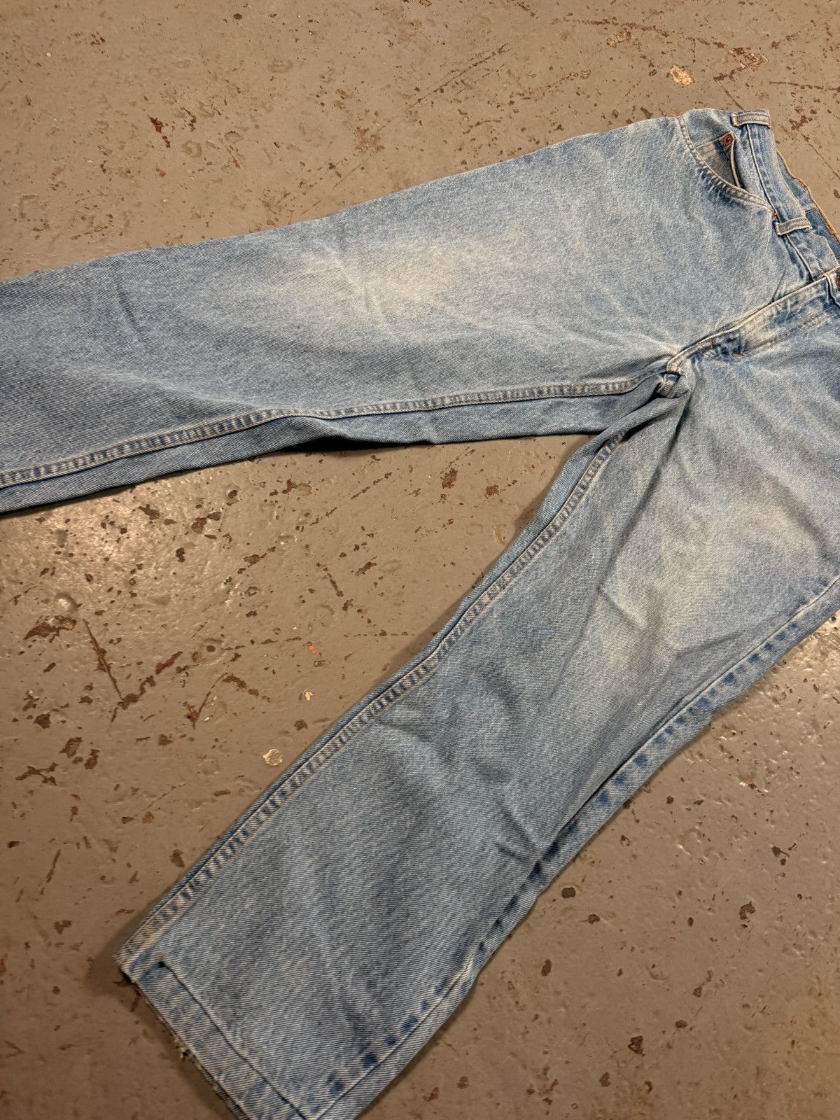 Levi's Vintage Levis Orange Tag Clean Light Wash Denim 70s Size US 32 / EU 48 - 4 Thumbnail