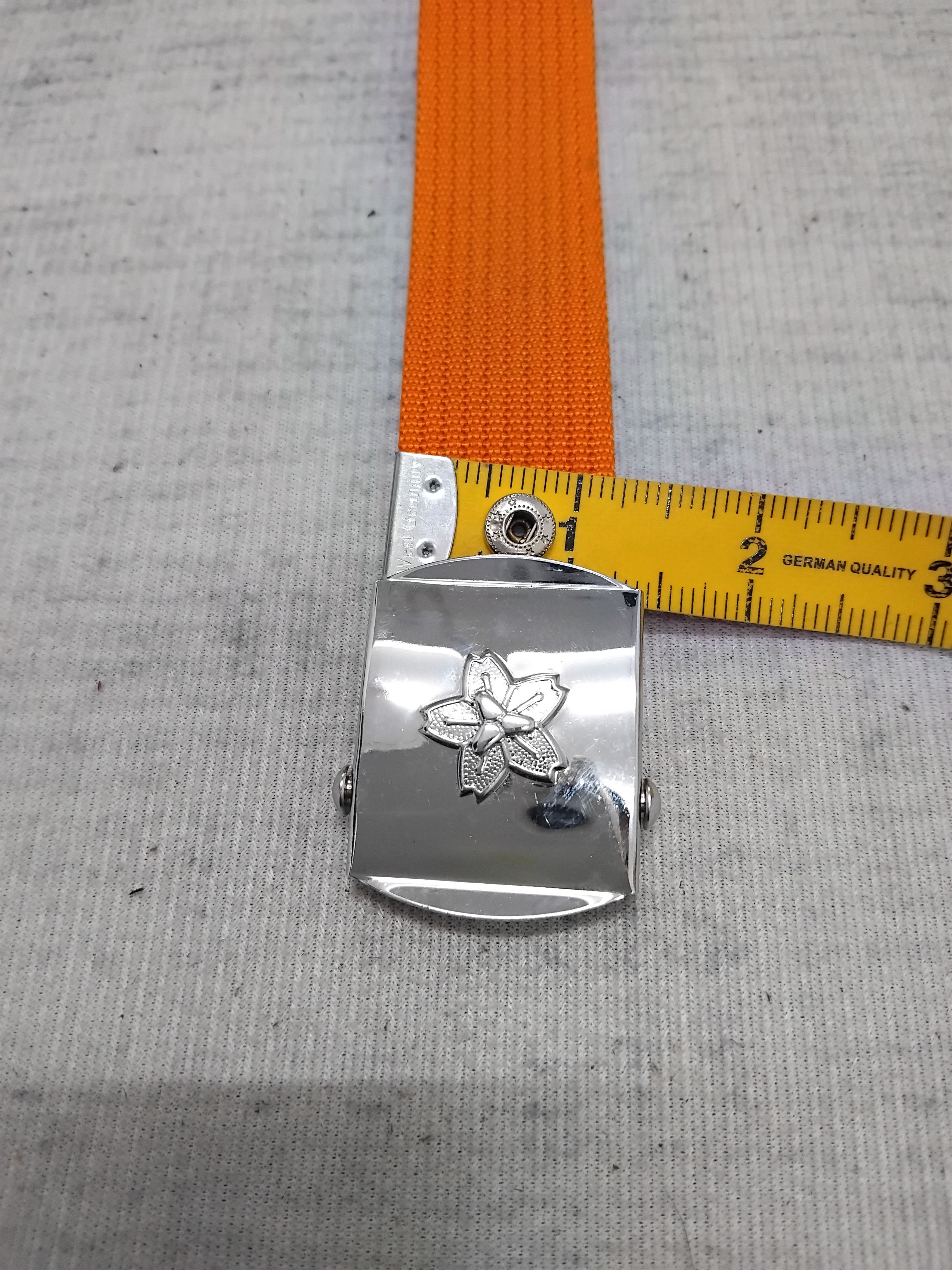 Japanese Brand 💥Unnamed flower orange colour belt Size ONE SIZE - 5 Thumbnail