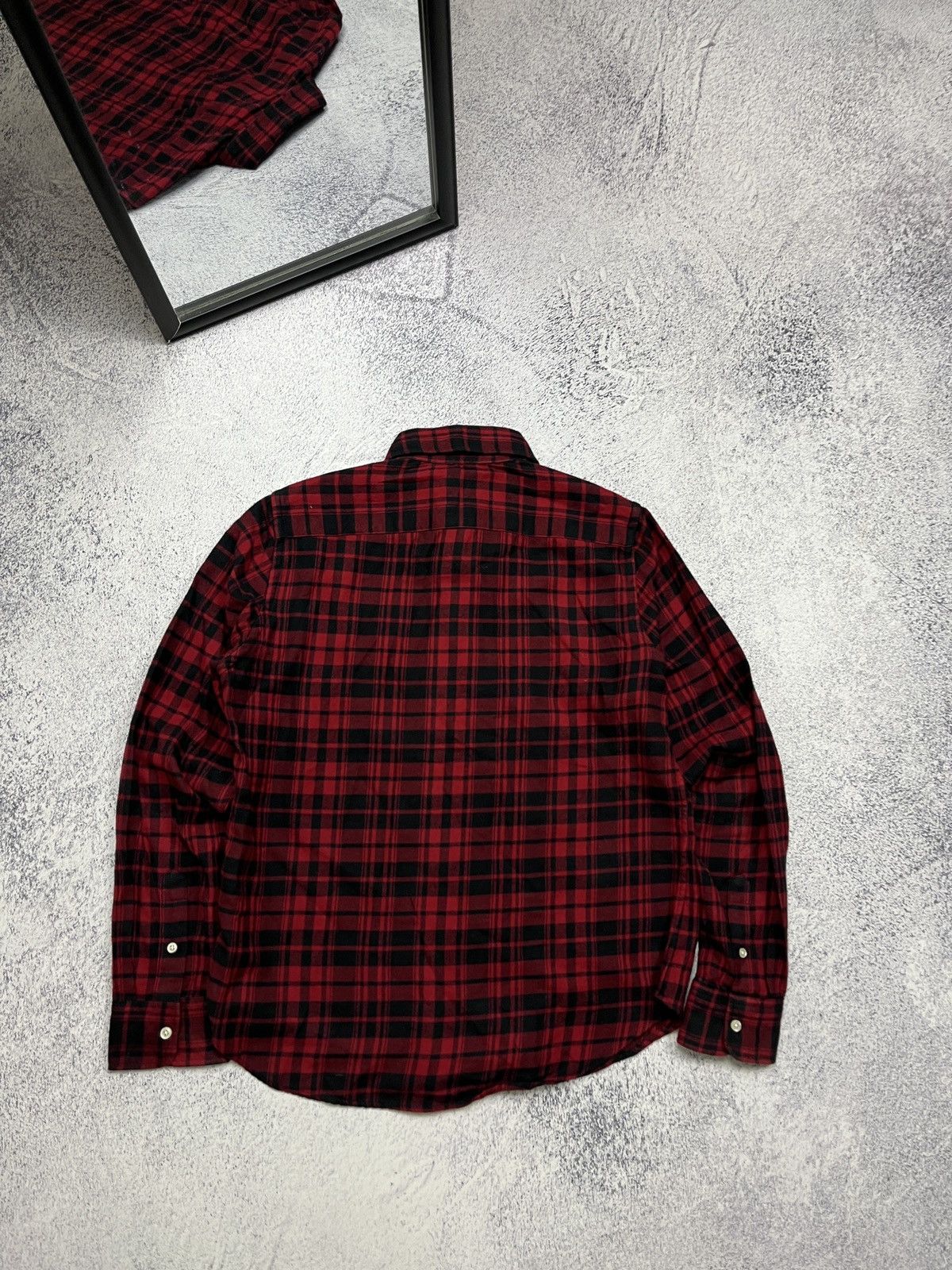 Polo Ralph Lauren Polo Ralph Lauren Plaid Shirt Button Up Flannel Jacket Size US S / EU 44-46 / 1 - 9 Thumbnail
