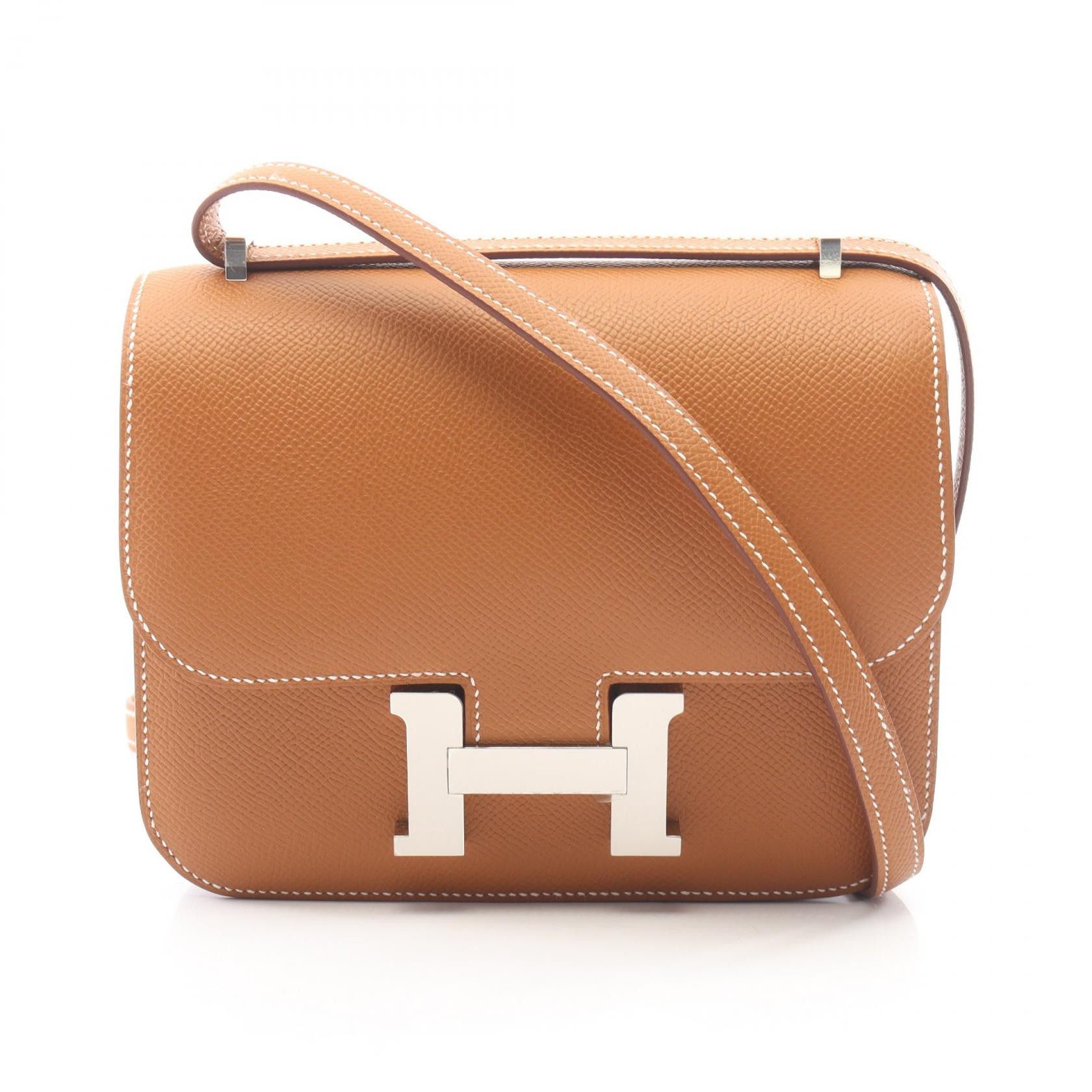 Hermes Hermes Hermes Constance3 Mini Box Calf Shoulder Bag Leather Shoulder Bag Stamp K (2025) DUTY FREE for USA Size ONE SIZE - 1 Thumbnail