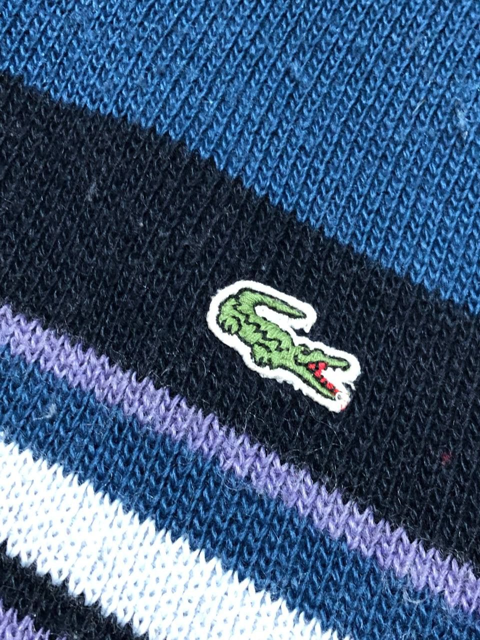 Lacoste Vintage Lacoste Y2K Streetwear Long Sleeve KNIT SWEATER Size US XXL / EU 58 / 5 - 5 Thumbnail
