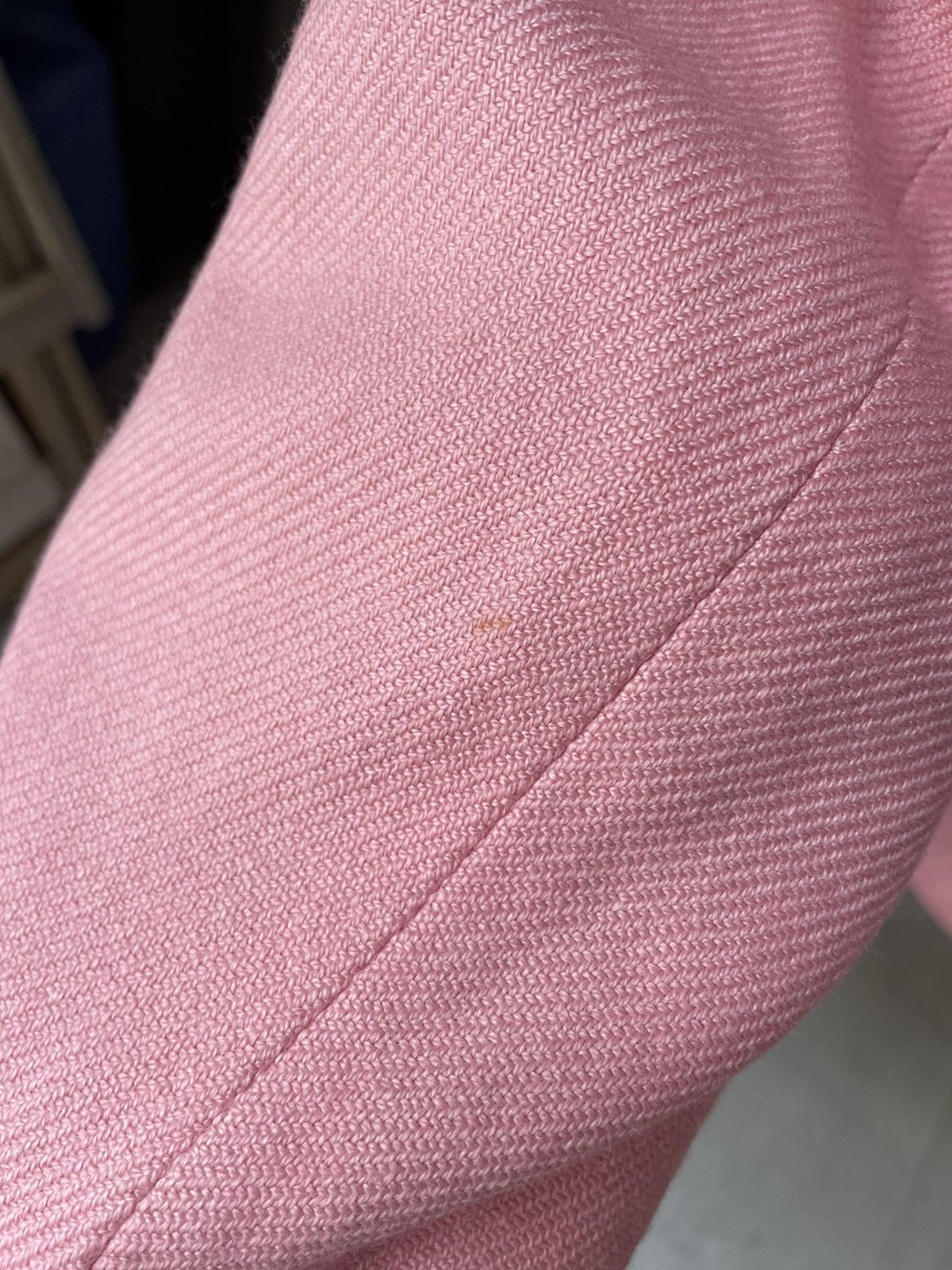 Escada Vintage Escada Piacenza Cashmere Silk Jacket Pink Size S / US 4 / IT 40 - 12 Thumbnail