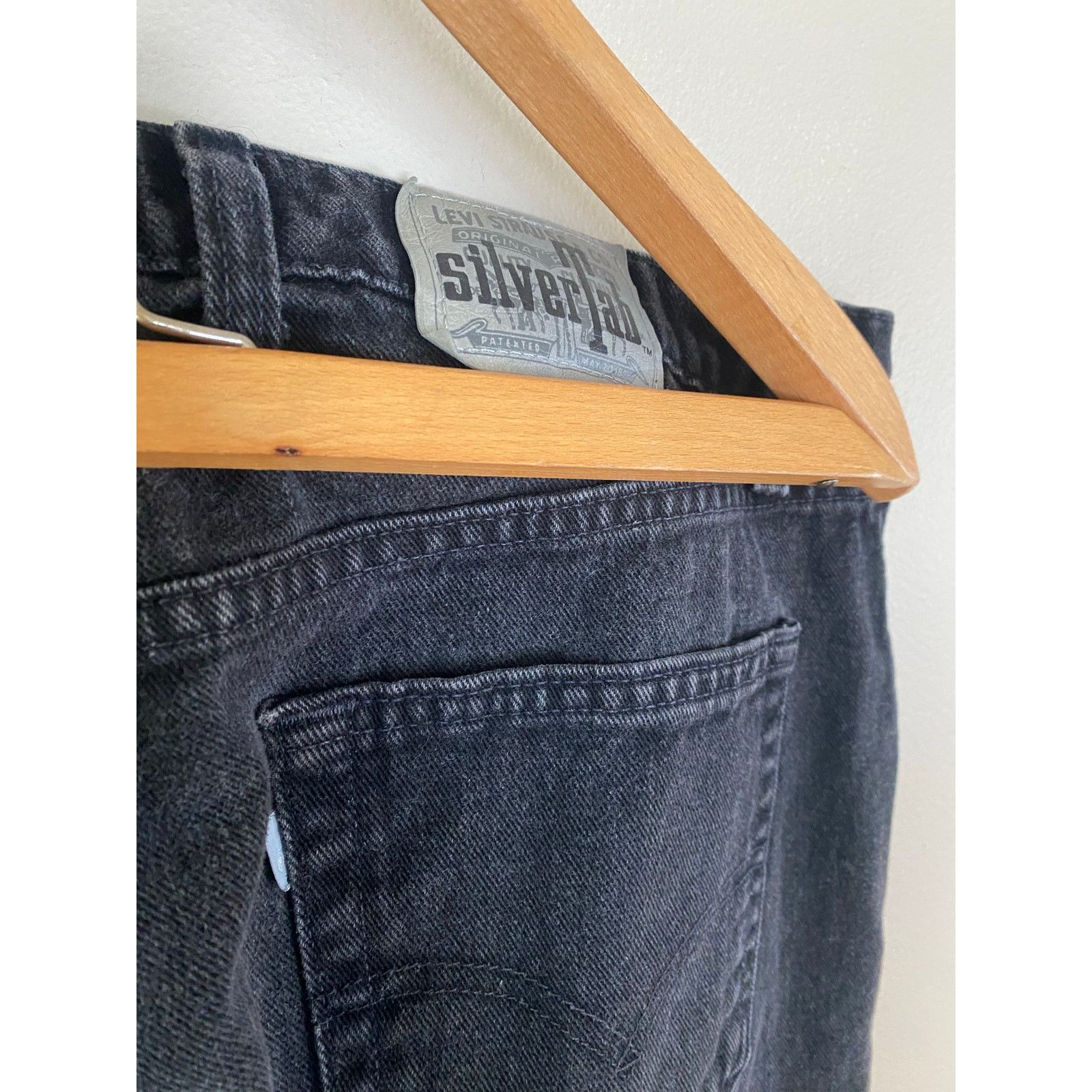 Levi's Levi’s Silvertab Baggy Jeans Black (40x32.5) Purple Tag Size US 40 / EU 56 - 3 Thumbnail
