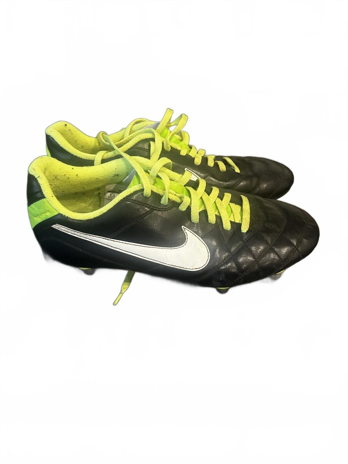 Nike Nike Football Boots - Black & Neon Yellow Size US 8.5 / EU 41-42 - 5 Thumbnail