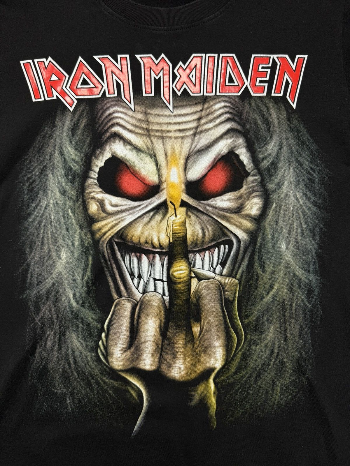 Band Tees Vintage 90s Iron Maiden T-shirt Best Of The Beast Heavy Rock Size US M / EU 48-50 / 2 - 5 Thumbnail