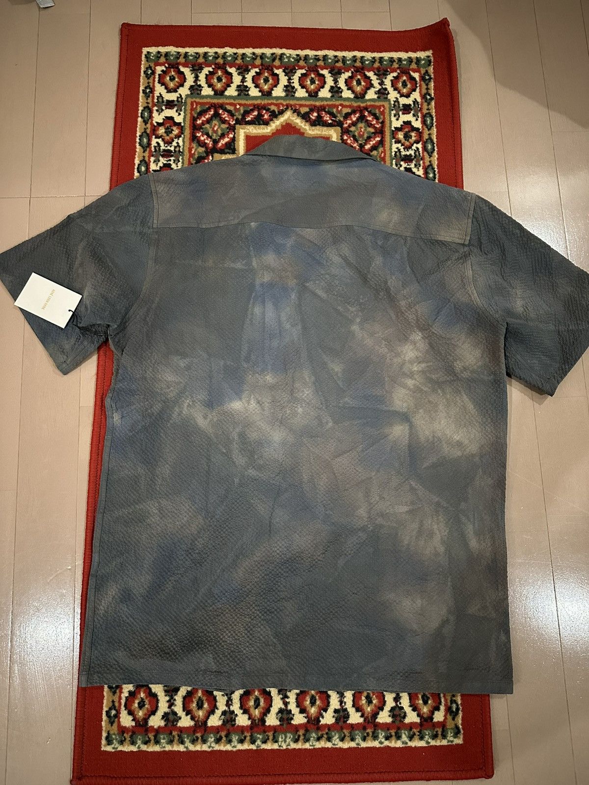 Aime Leon Dore Aime Leon Dore Tie Dye Seersucker Leisure shirt Size US M / EU 48-50 / 2 - 2 Thumbnail