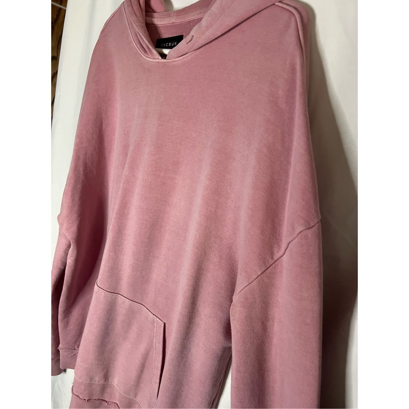 Pacsun Pacsun Pink Boxy Fit Hoodie Size Large Size L / US 10 / IT 46 - 5 Thumbnail