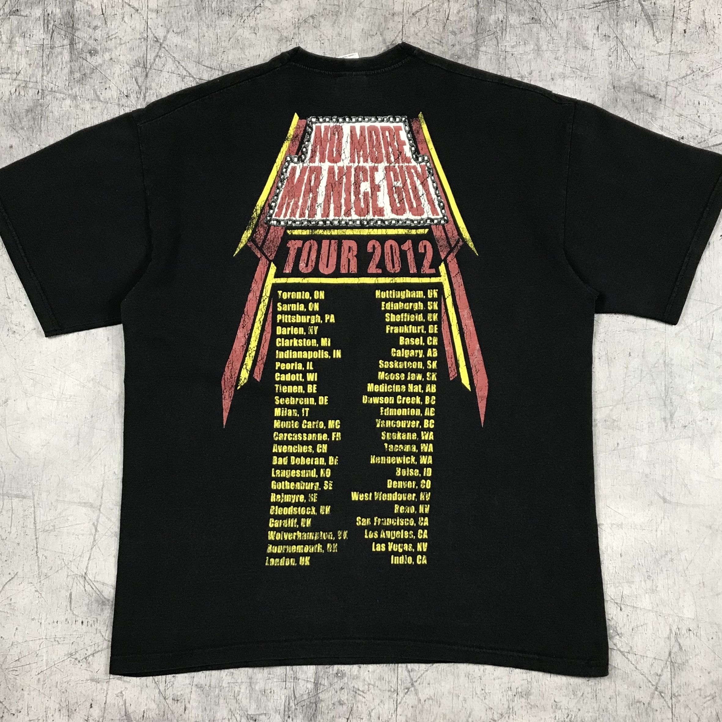 Band Tees Alice Cooper No More Nice Guy Tour Tee Size US L / EU 52-54 / 3 - 2 Thumbnail