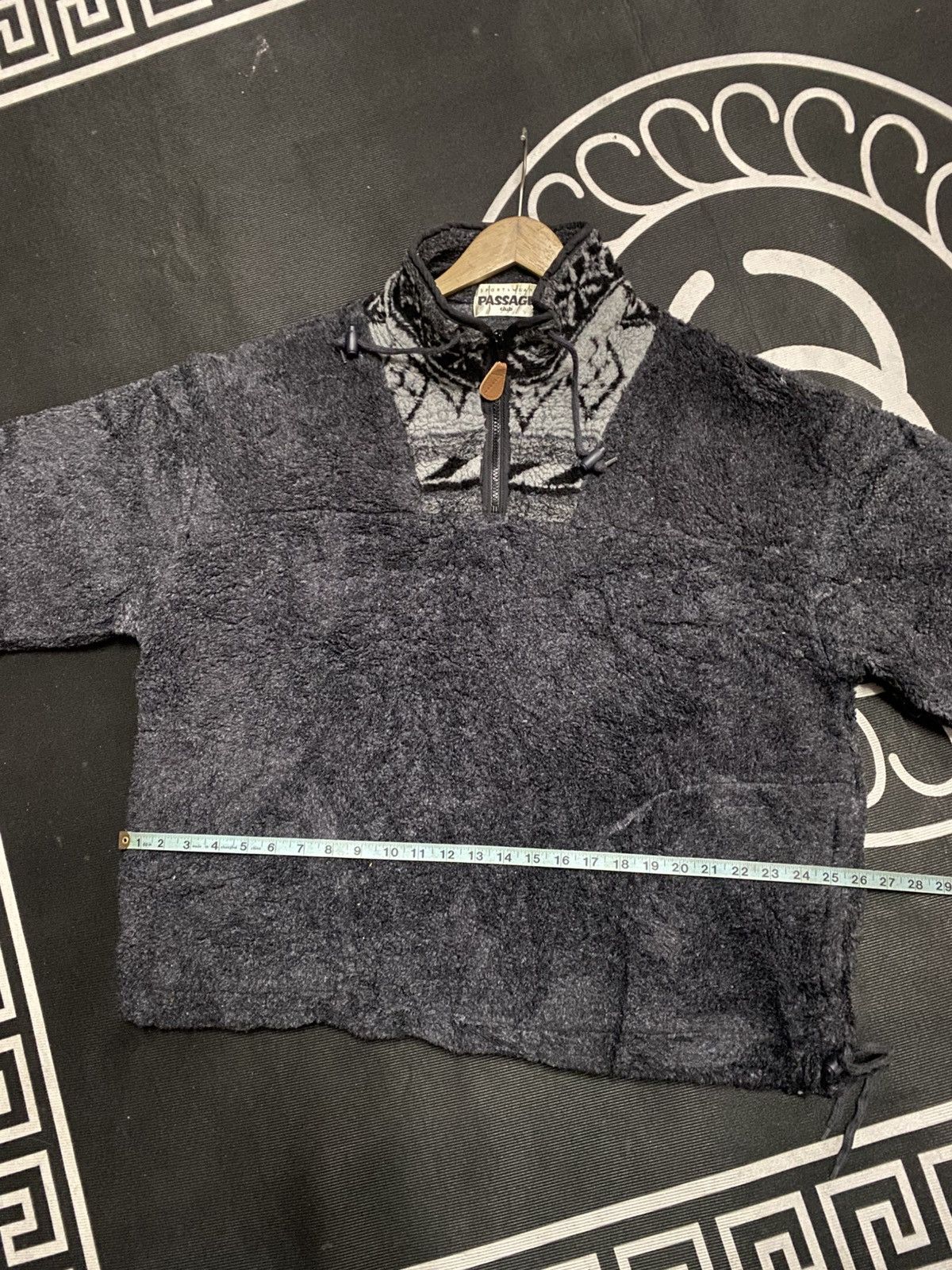 Japanese Brand Passage Sweater Fleece Half Zipper Size US XL / EU 56 / 4 - 8 Thumbnail