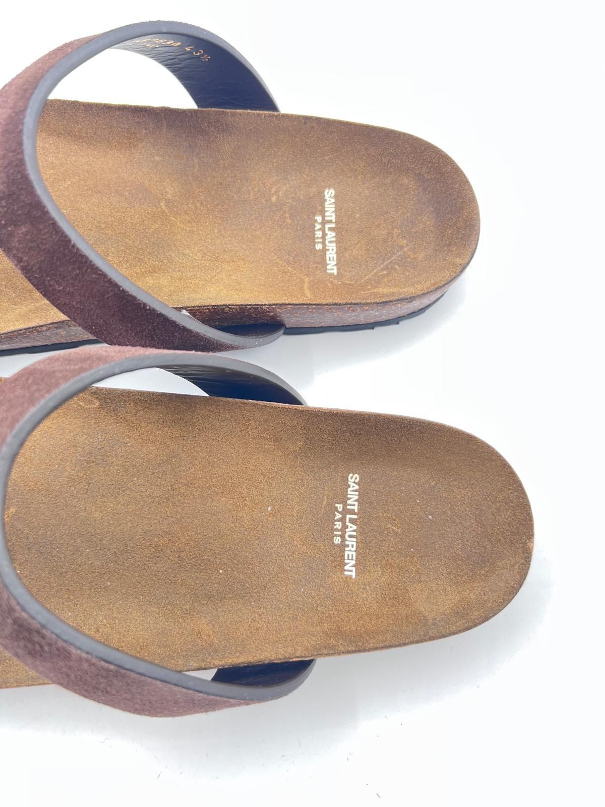 Saint Laurent Paris New Saint Laurent Fabrice men sandals IT43.5/US 10.5/UK 9.5 Size US 10.5 / EU 43-44 - 9 Thumbnail