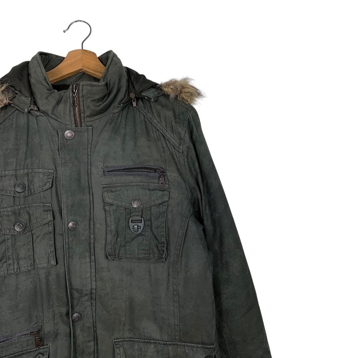 In The Attic In The Attic Military Hooded Jacket Size US M / EU 48-50 / 2 - 5 Thumbnail