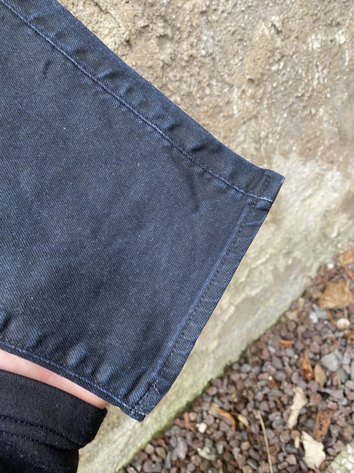 G-Star G Star Raw Revend Super Slim Waxed Denim Jeans Pants 32/32 Size US 32 / EU 48 - 3 Thumbnail