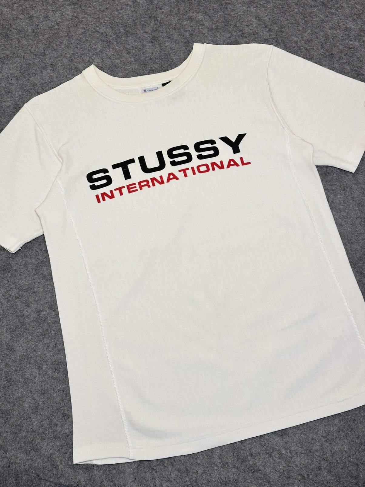 Stussy Stussy x Champion International t-shirt the iconic logo. Size US M / EU 48-50 / 2 - 2 Thumbnail