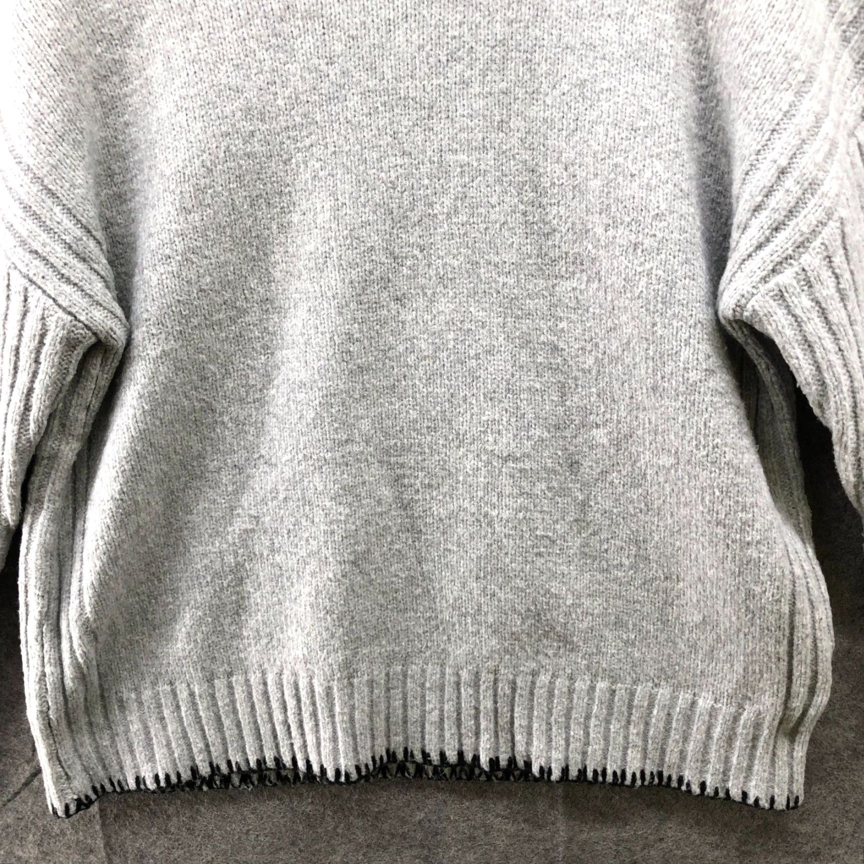 Joie Joie High Neck Sweater Womens S Gray Pullover Knit Size S / US 4 / IT 40 - 4 Thumbnail