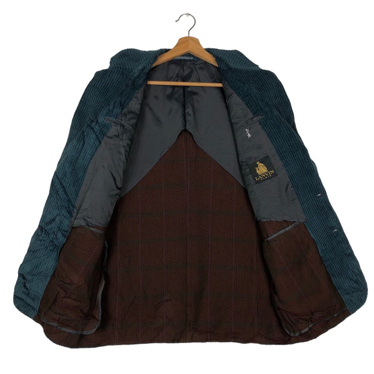 Japanese Brand 🔥90’s Vintage Double Breast Jacket Lanvin Paris Size US M / EU 48-50 / 2 - 11 Thumbnail